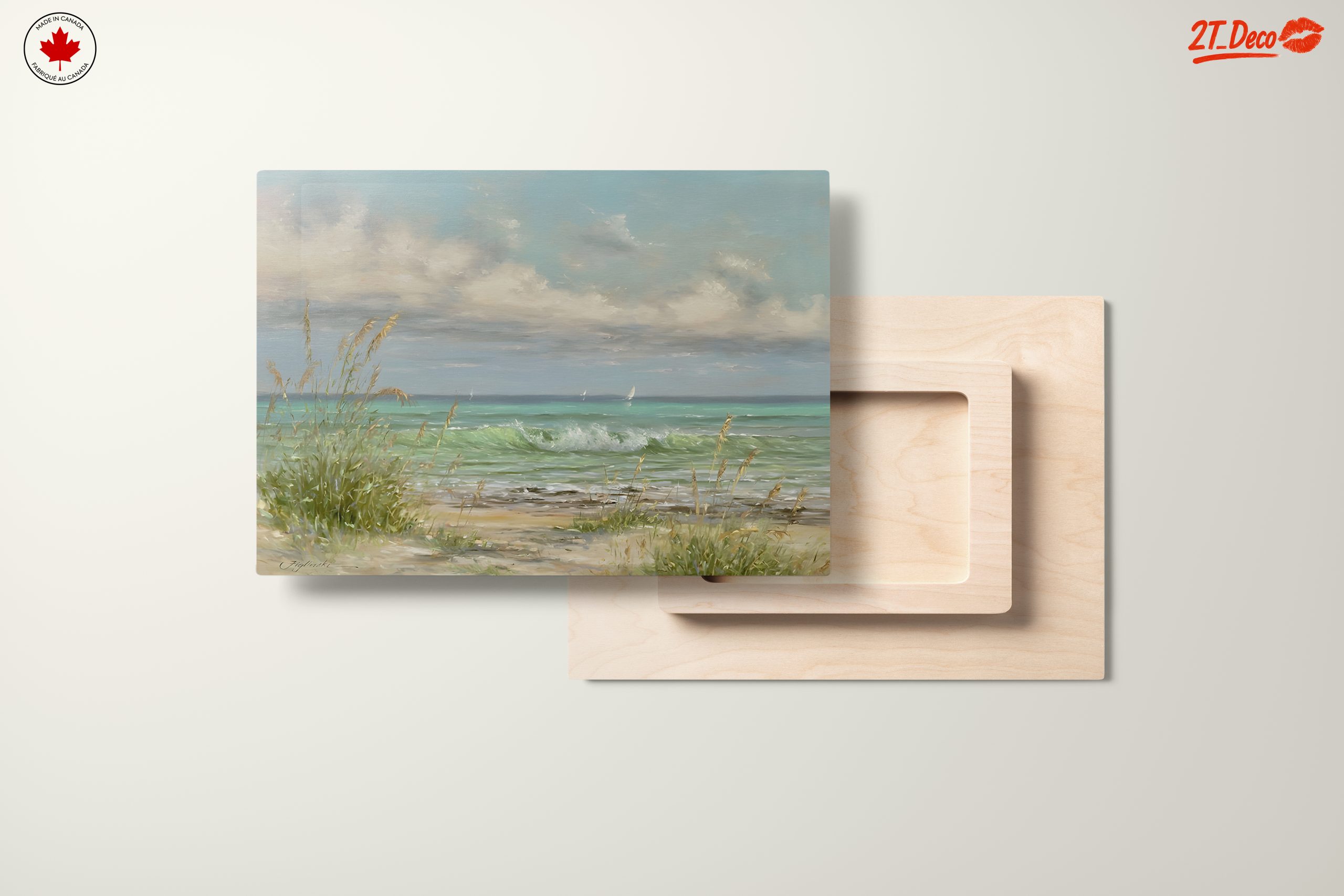 Serene Beach Landscape with Gentle Waves 2 - Image 11
