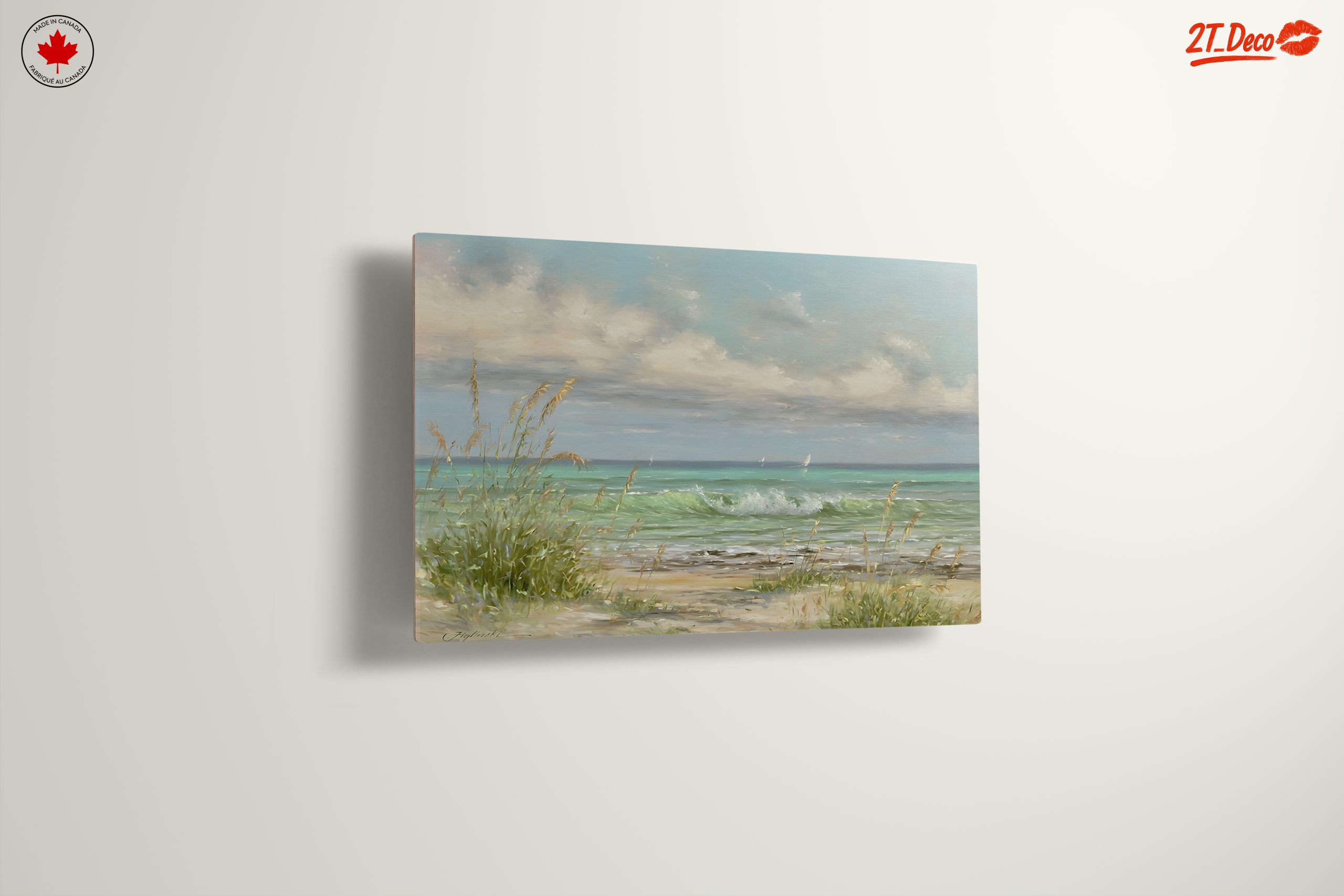 Serene Beach Landscape with Gentle Waves 2 - Image 13