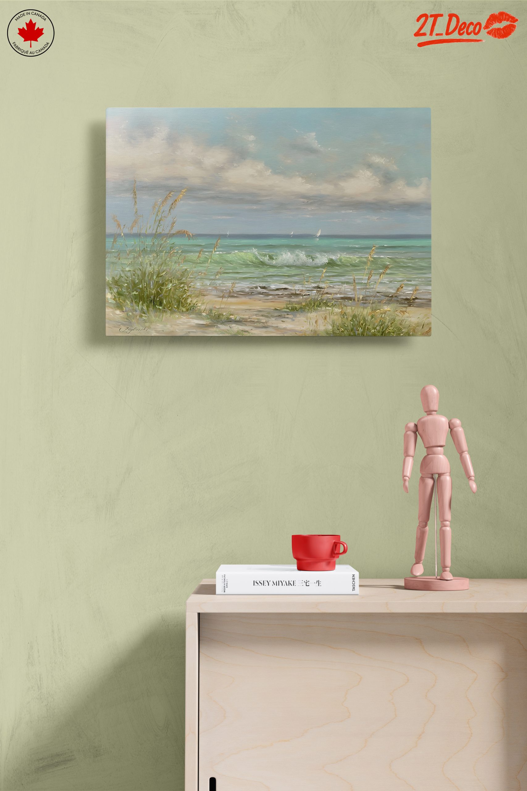 Serene Beach Landscape with Gentle Waves 2 - Image 14