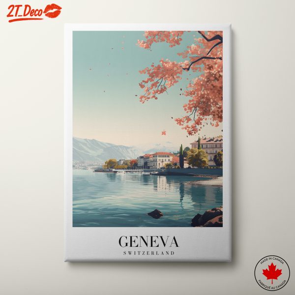 Serene Landscape of Geneva, Switzerland