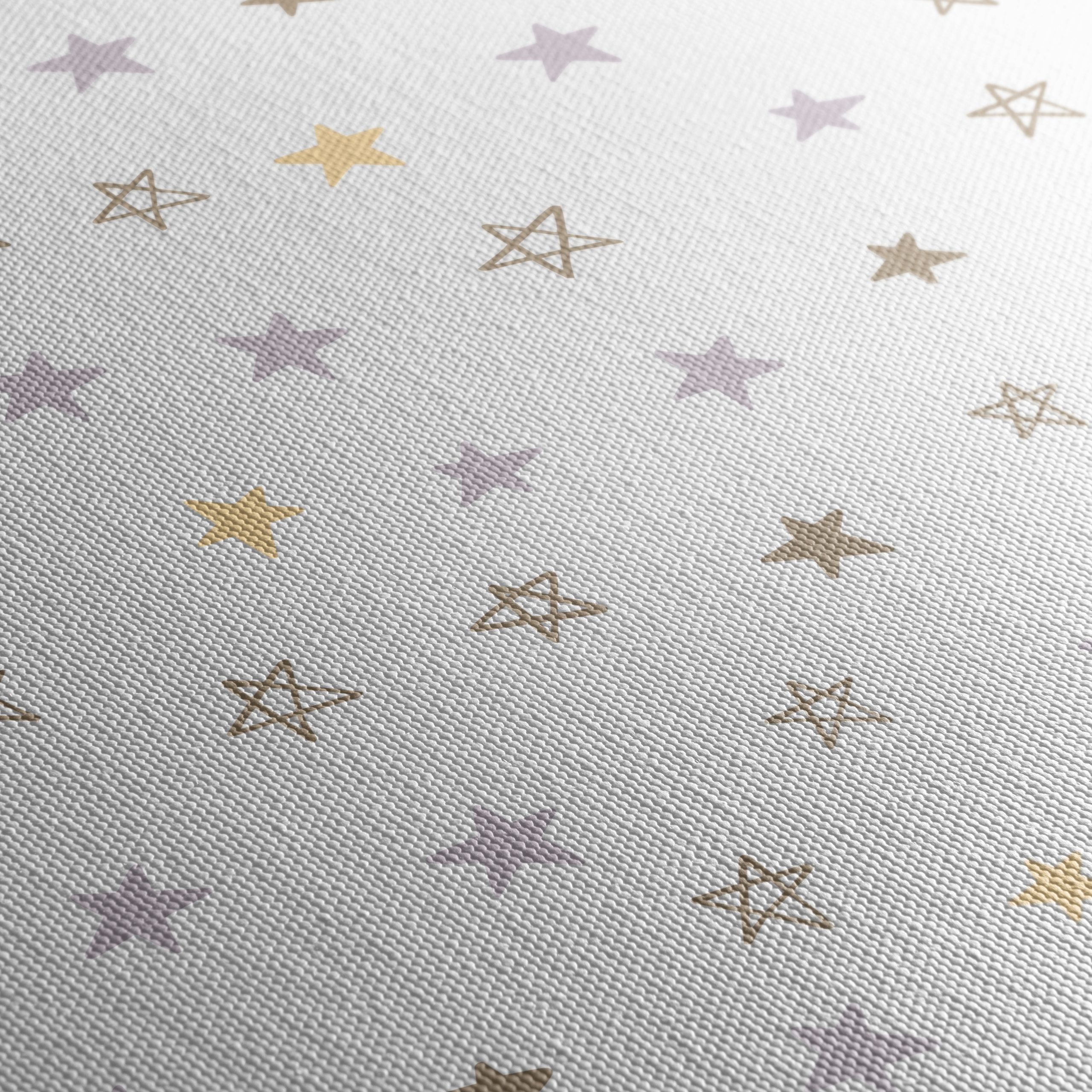 Whimsical Star Pattern Artistic Design - Image 5