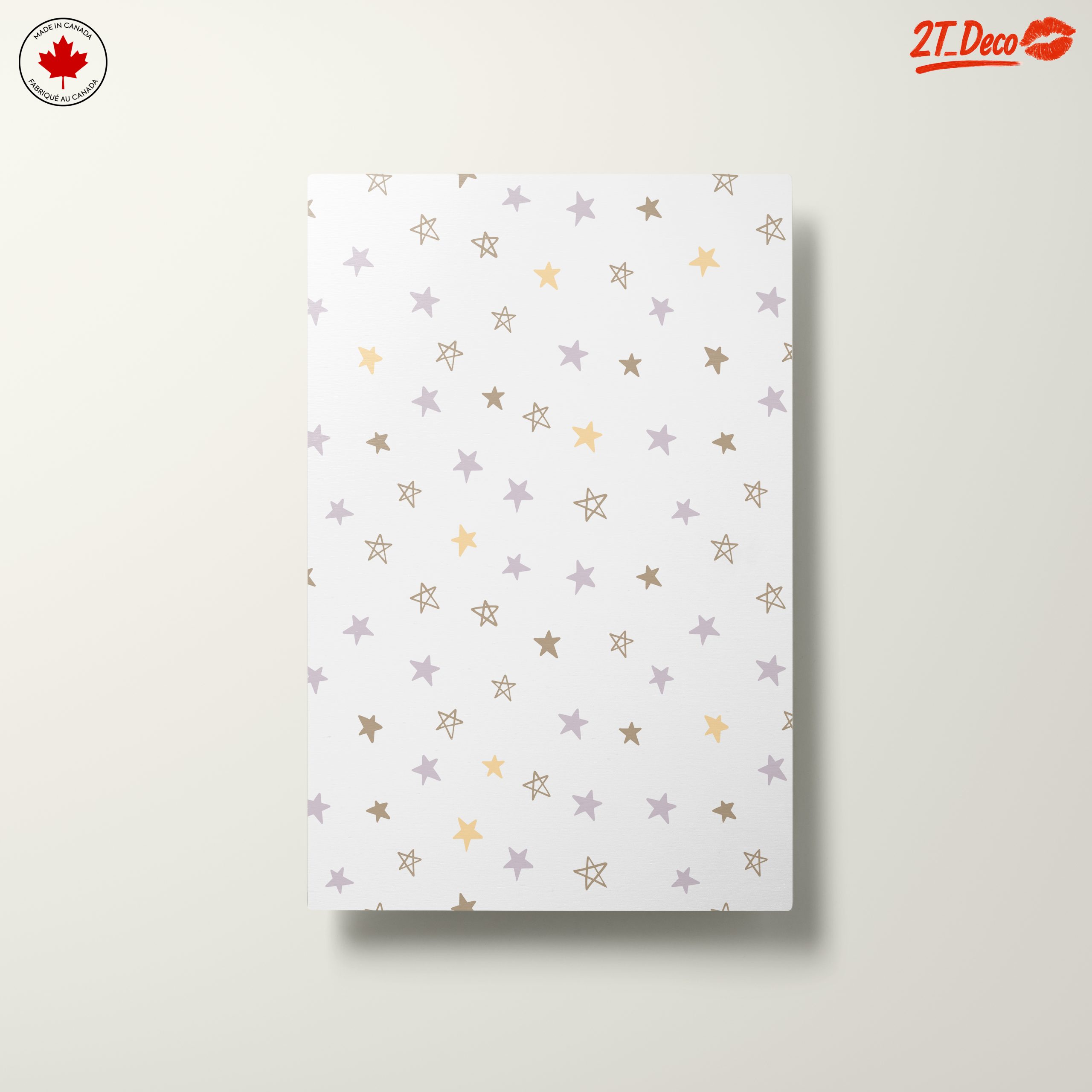 Whimsical Star Pattern Artistic Design - Image 10