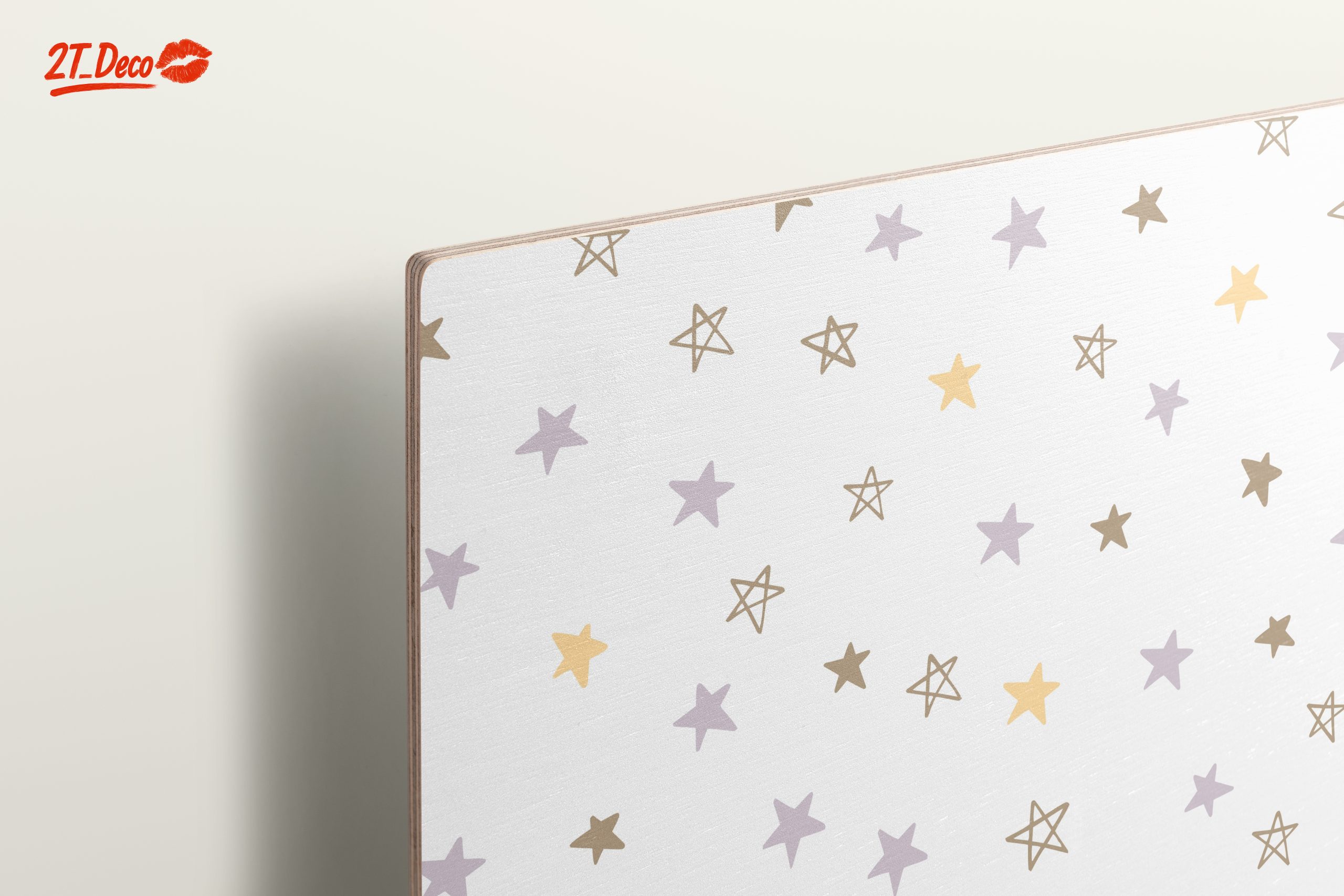 Whimsical Star Pattern Artistic Design - Image 15