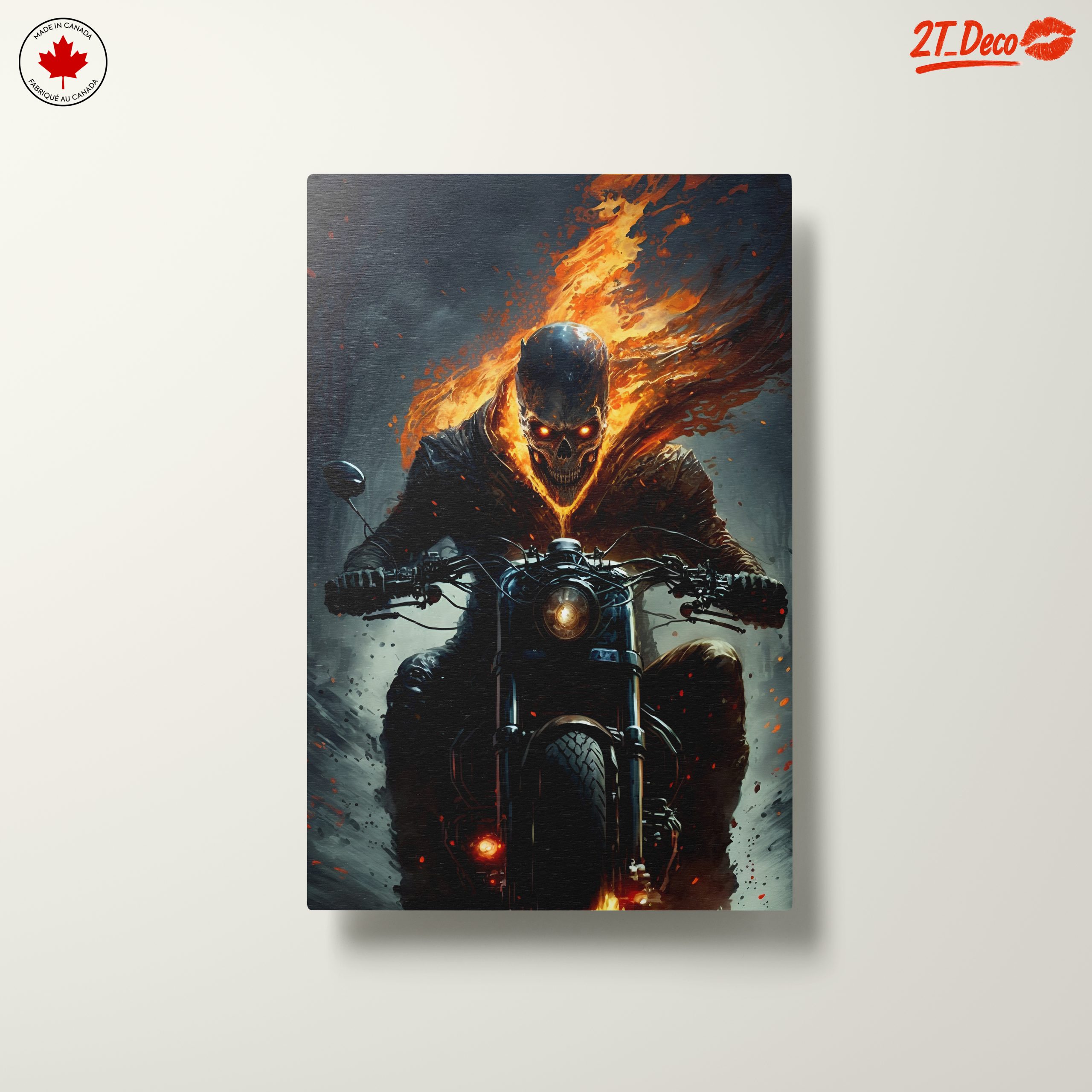 Fiery Ghost Rider Character Art - Image 10
