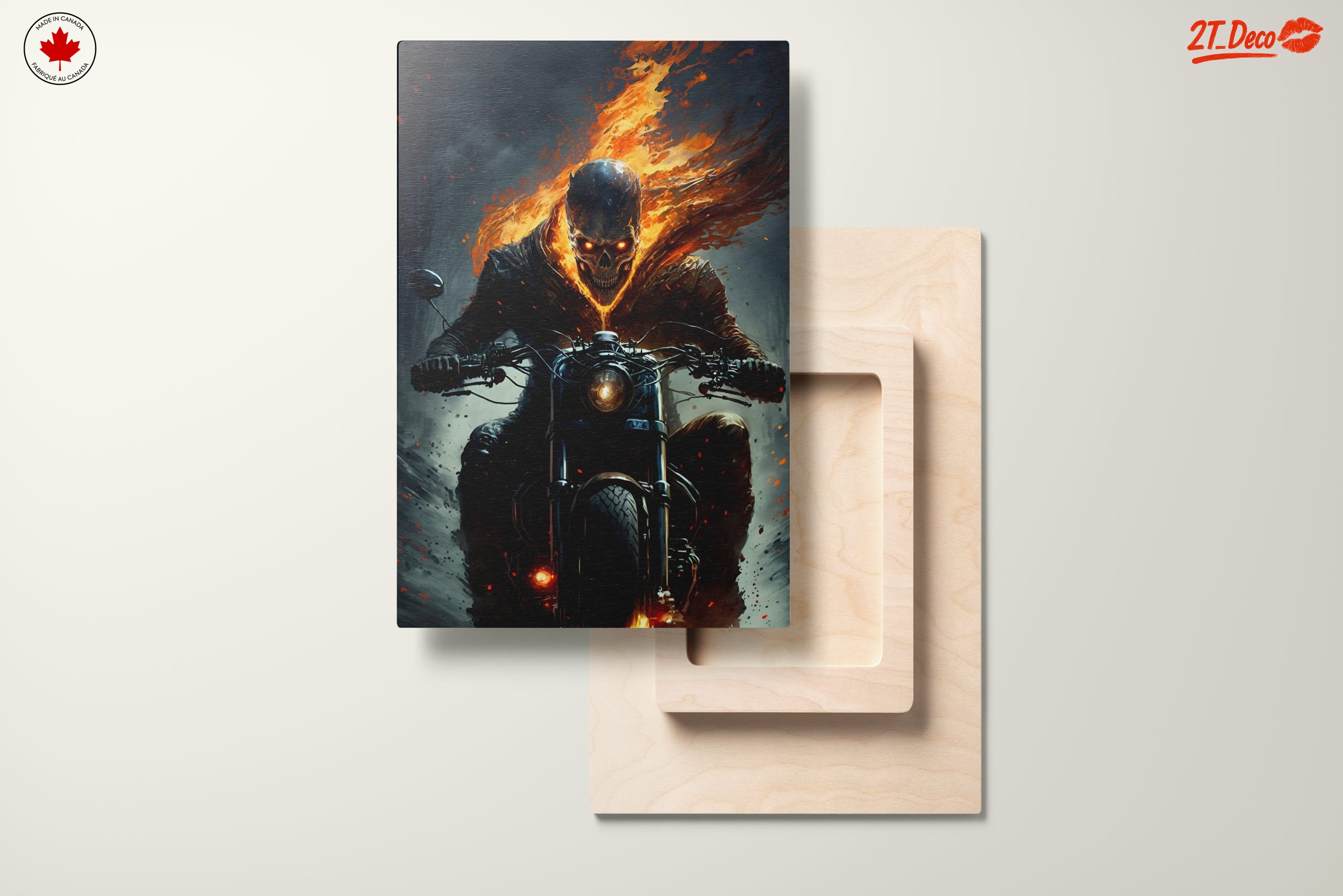 Fiery Ghost Rider Character Art - Image 11