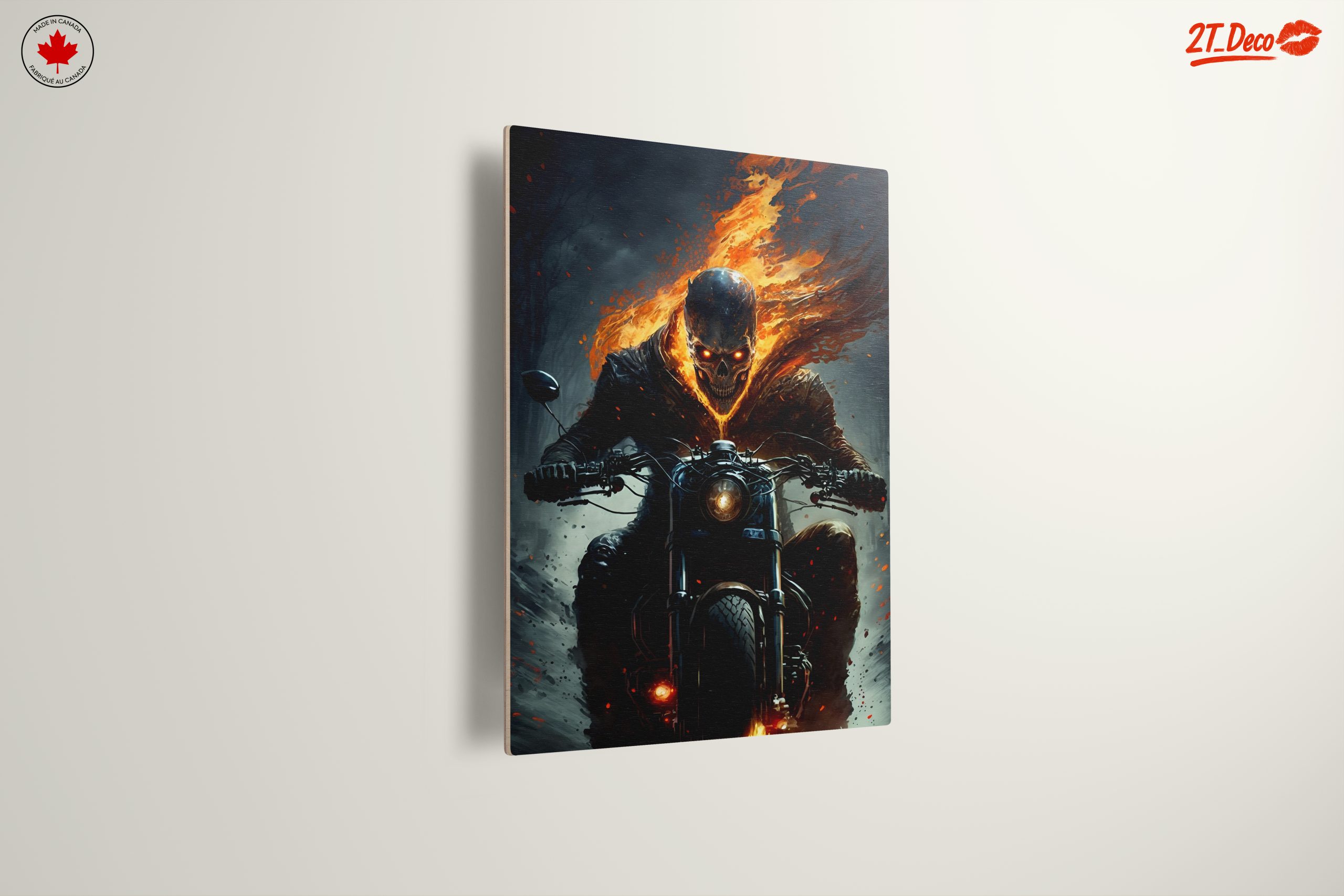Fiery Ghost Rider Character Art - Image 13