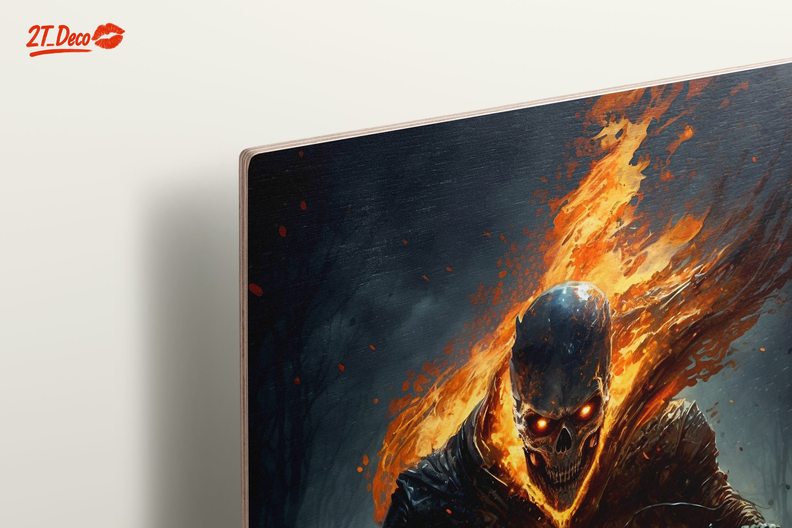 Fiery Ghost Rider Character Art - Image 15