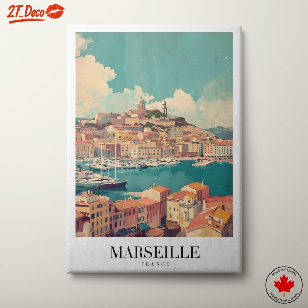 Colorful Contemporary Art of Marseille, France