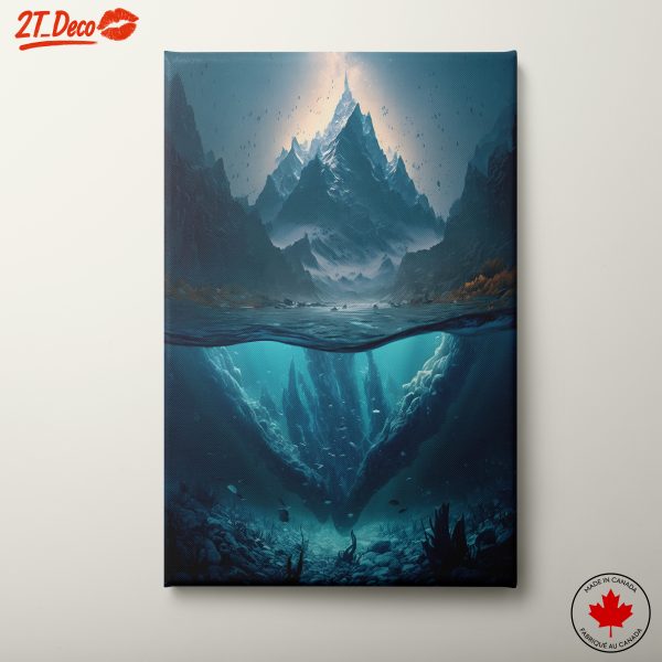 Breathtaking Fantasy Underwater Landscape Art