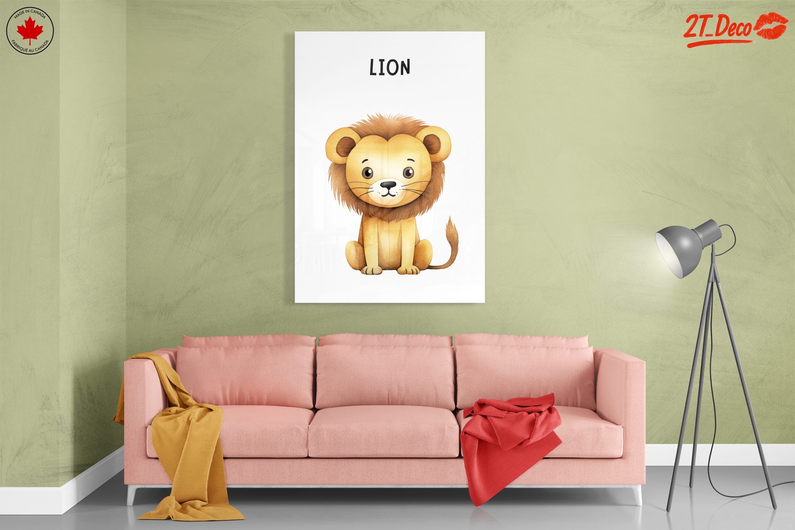 Adorable Cartoon Lion Illustration - Image 7