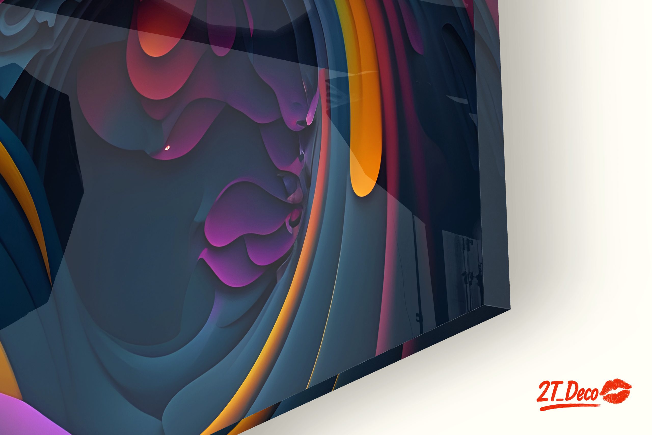 Vibrant Colorful Abstract Spiritual Artwork - Image 9