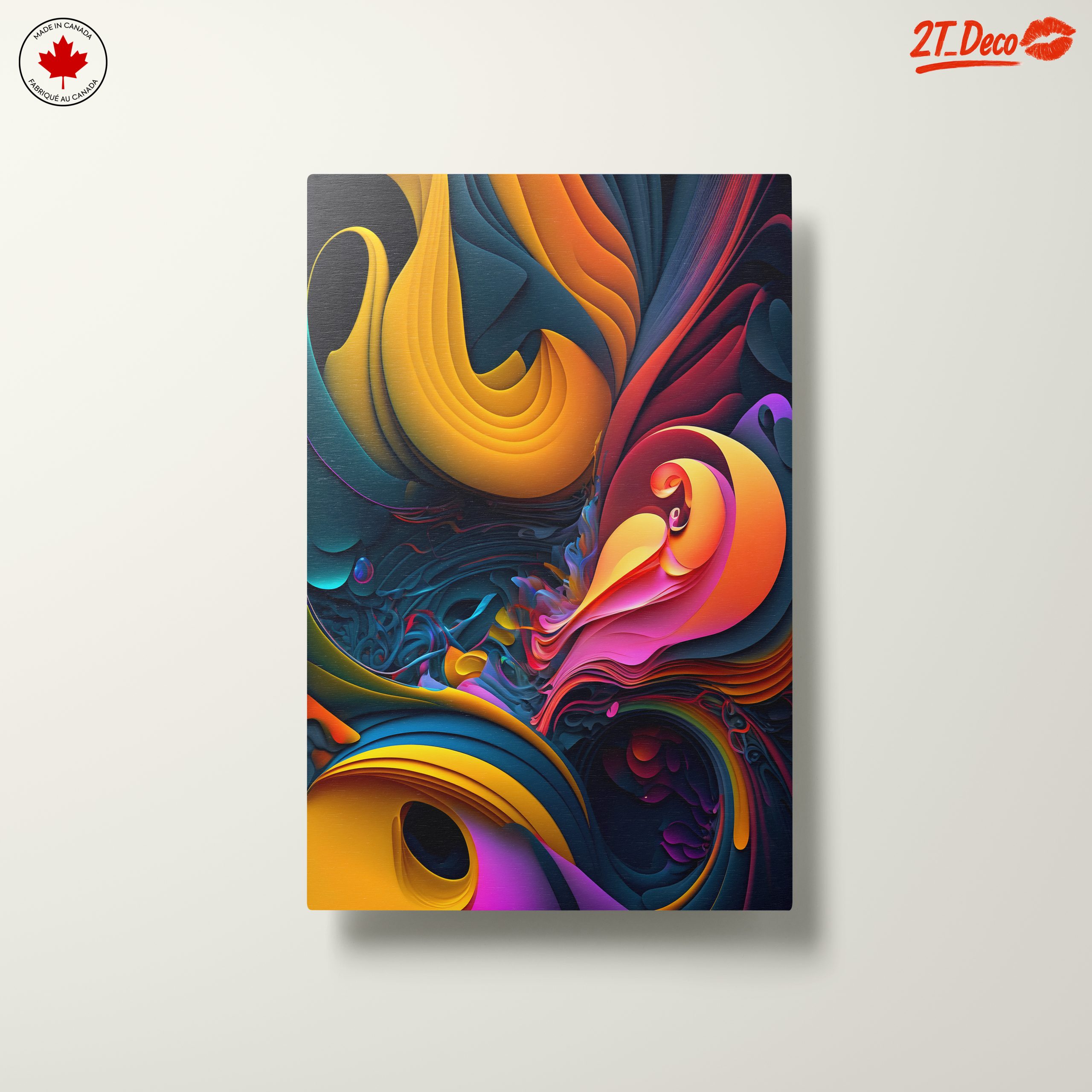 Vibrant Colorful Abstract Spiritual Artwork - Image 10