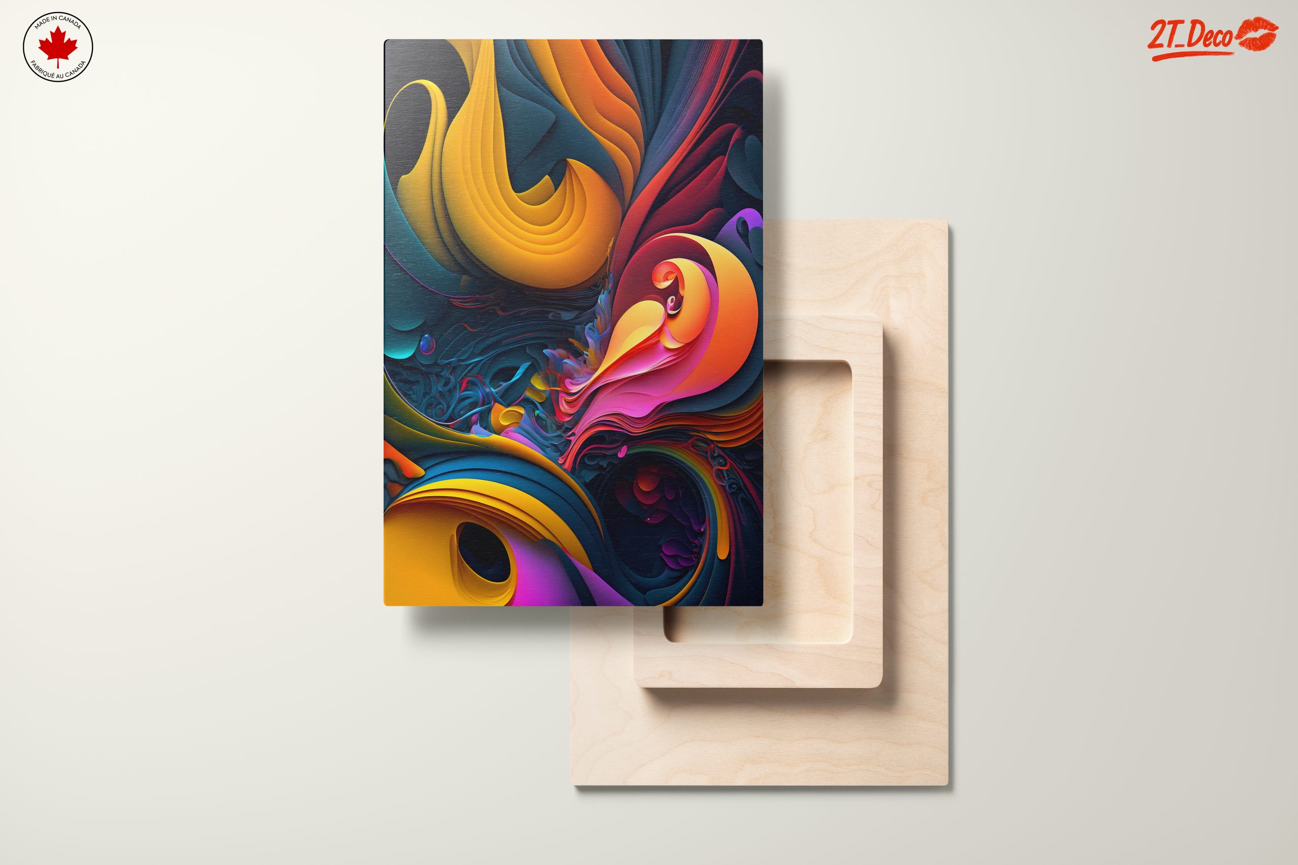 Vibrant Colorful Abstract Spiritual Artwork - Image 11