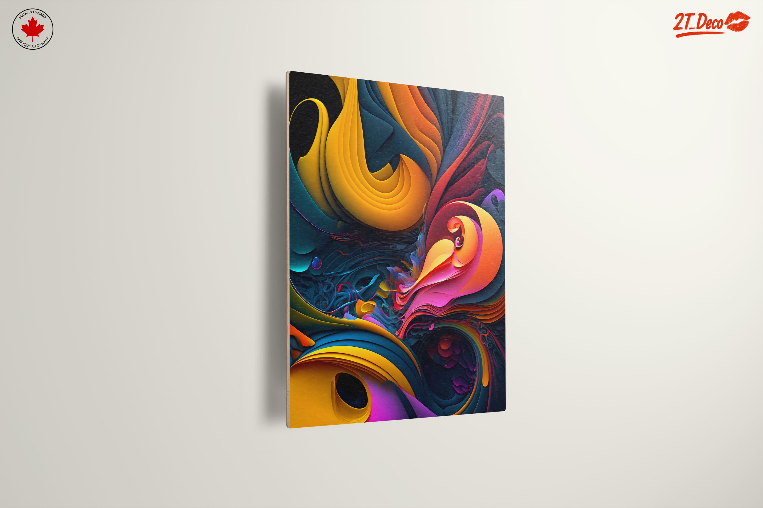 Vibrant Colorful Abstract Spiritual Artwork - Image 13