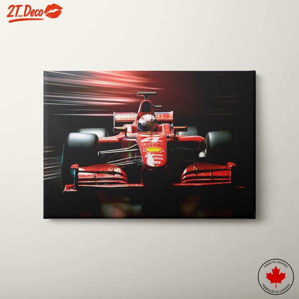 Dynamic Formula 1 Racing Car Artwork 6