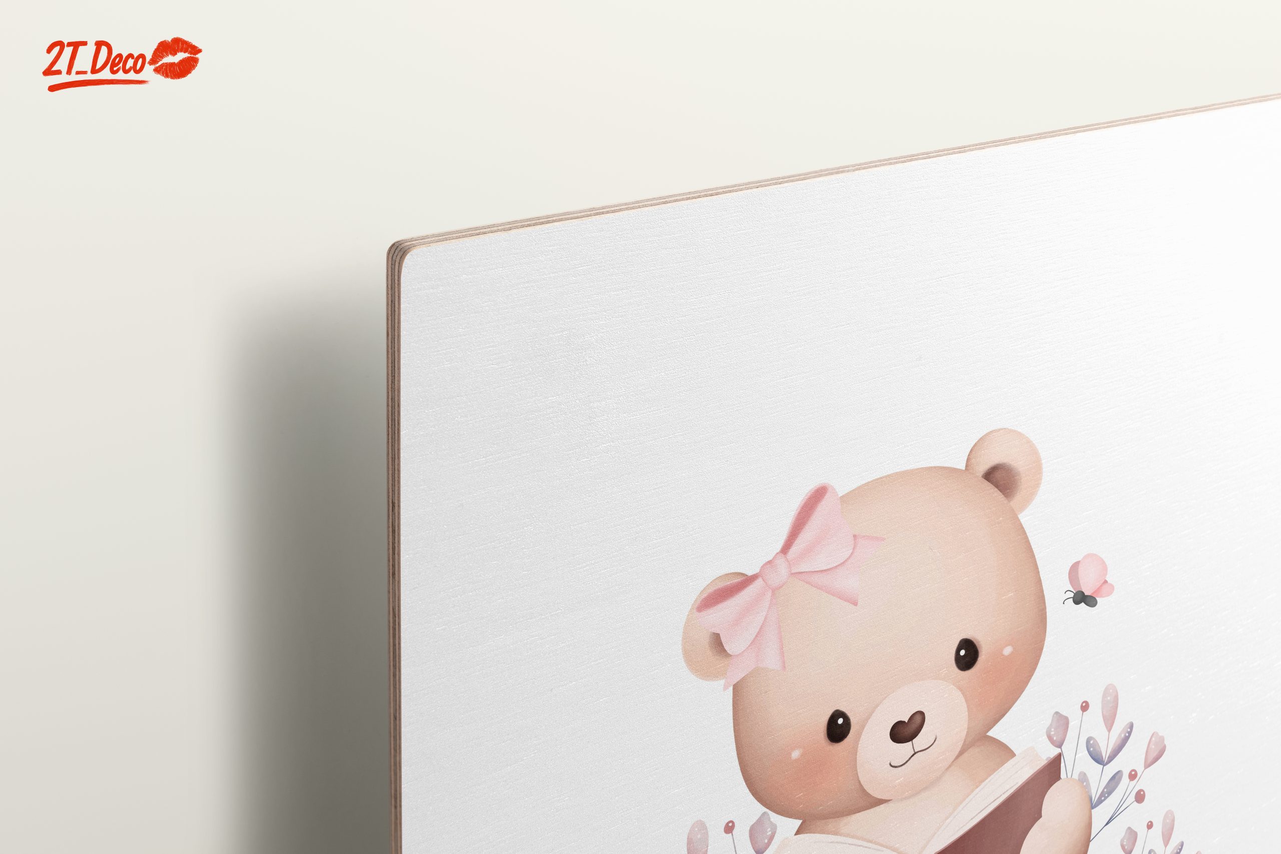 Cute Bear Reading Art for Kids - Image 15