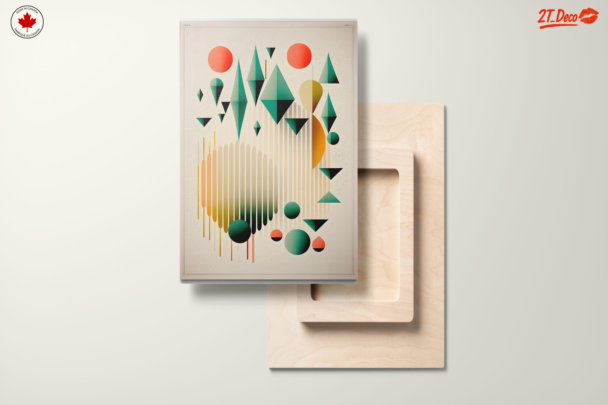 Colorful Geometric Abstract Composition 3 - Image 11