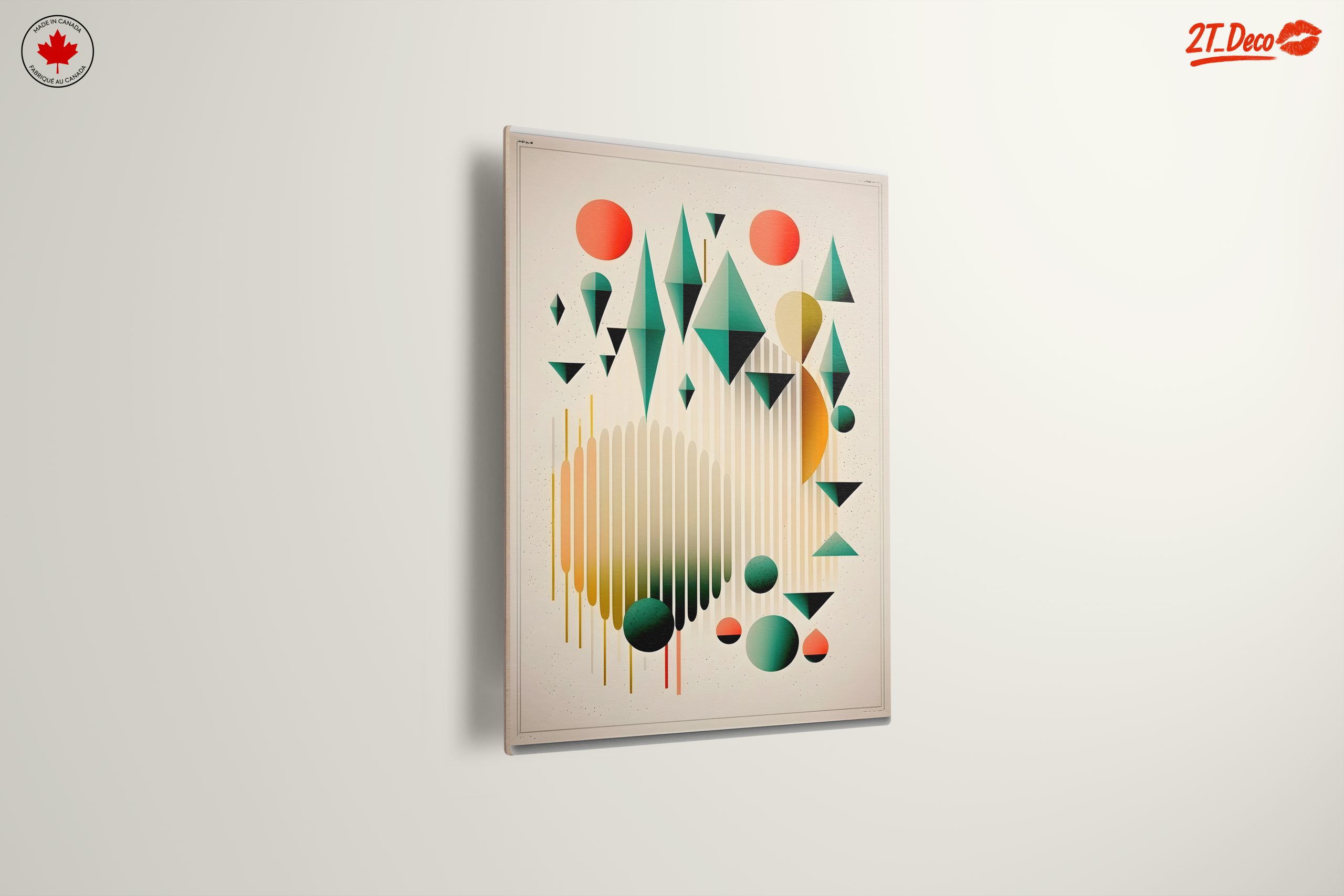 Colorful Geometric Abstract Composition 3 - Image 13