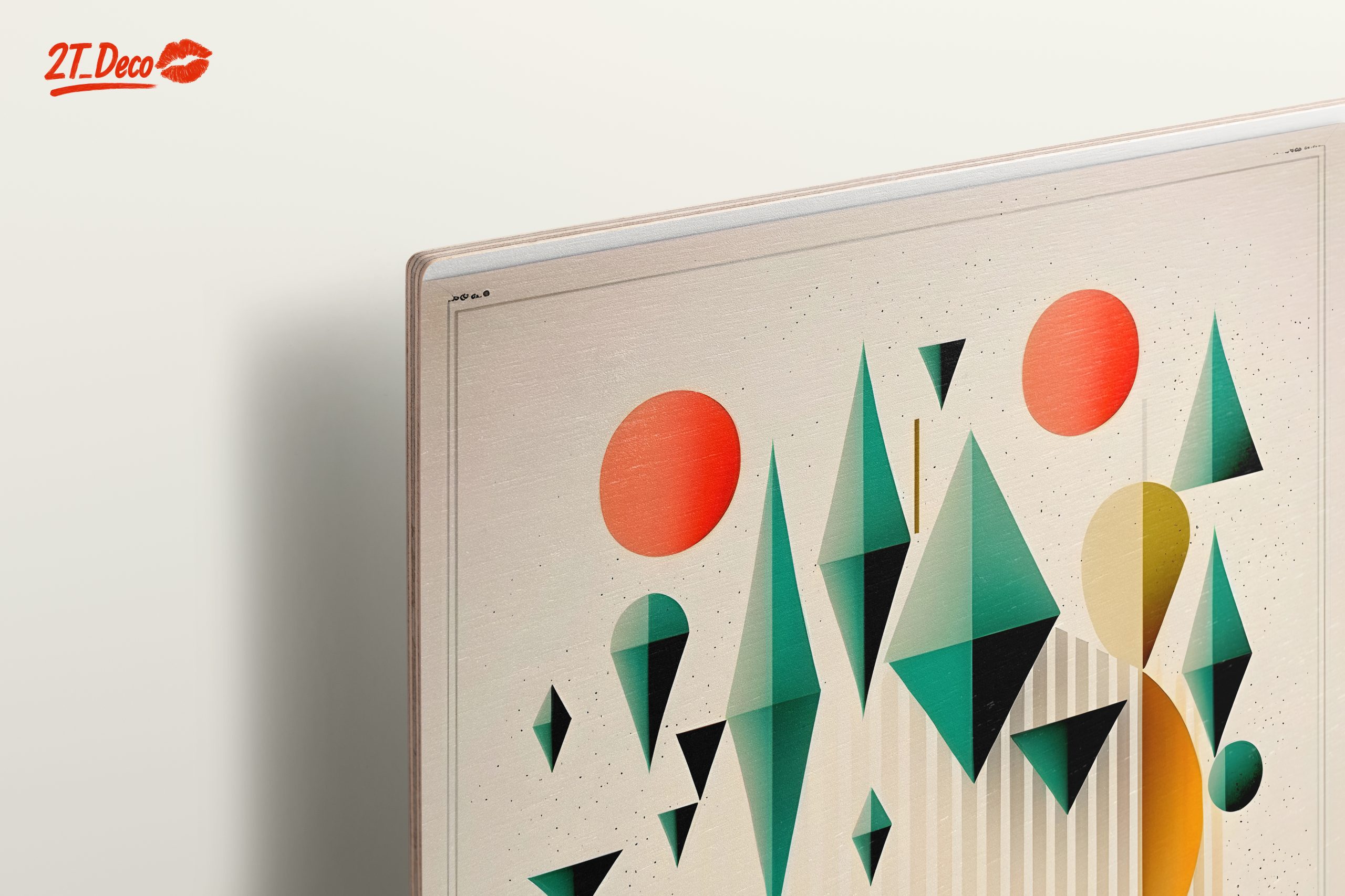 Colorful Geometric Abstract Composition 3 - Image 15