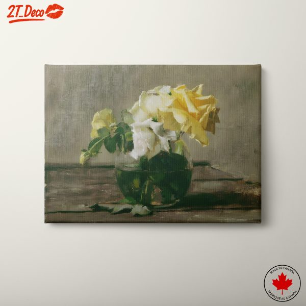 Beautiful Floral Arrangement with Yellow and White Roses