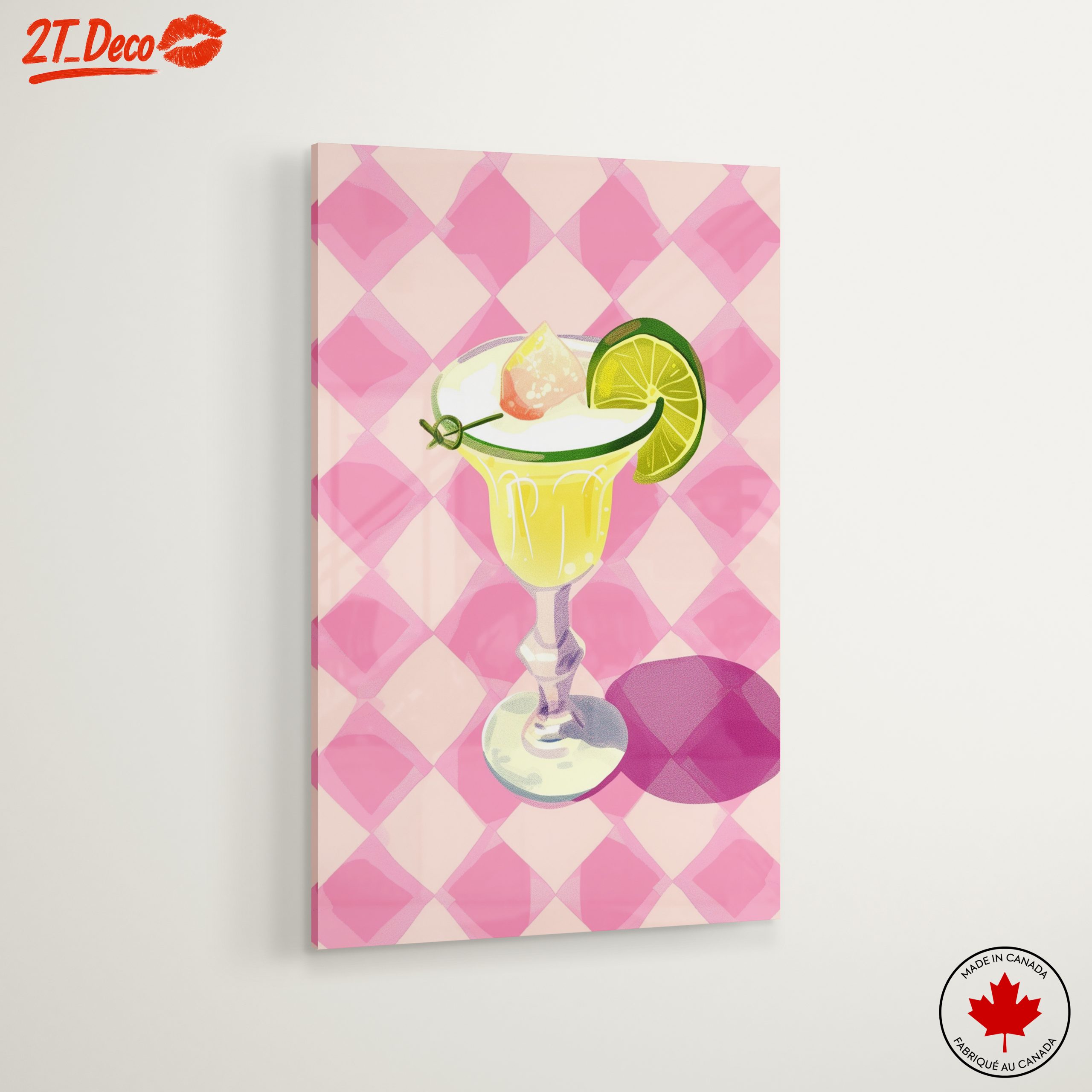 Colorful Abstract Cocktail Artwork - Image 6