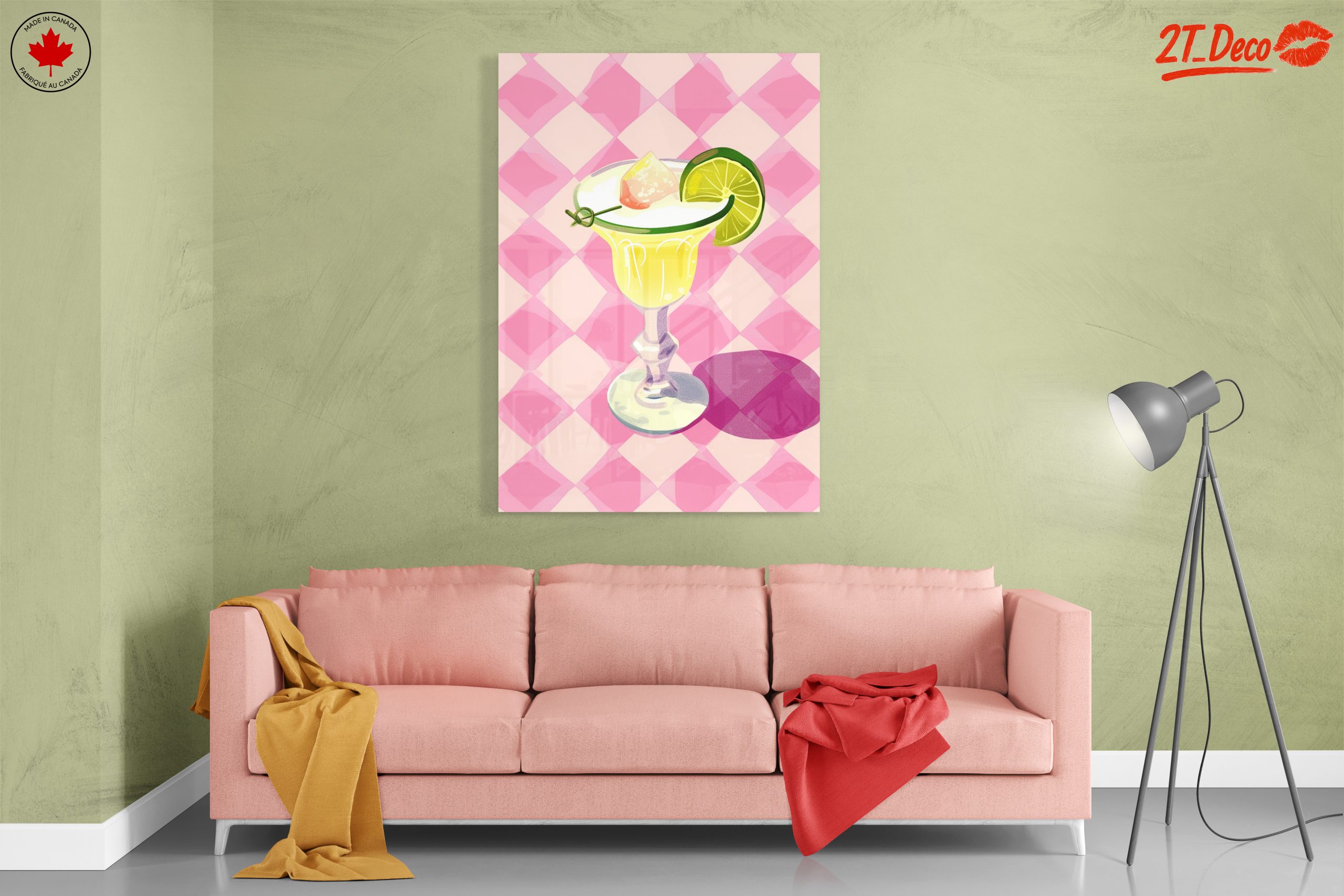 Colorful Abstract Cocktail Artwork - Image 7