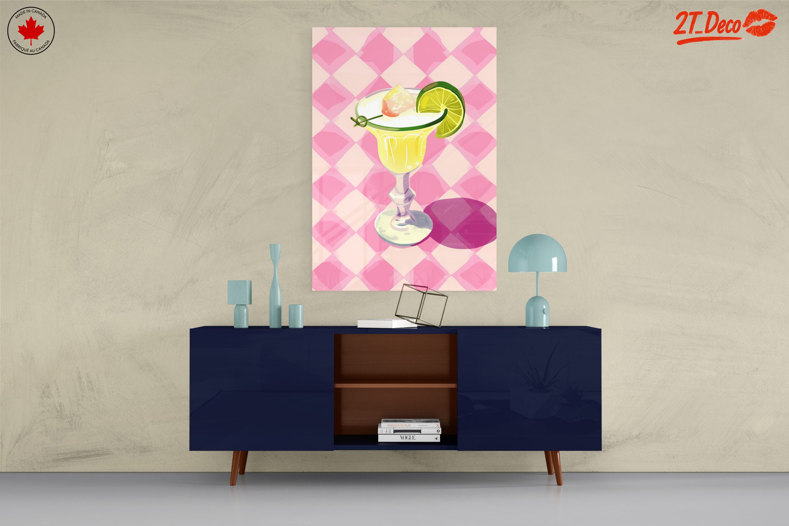 Colorful Abstract Cocktail Artwork - Image 8