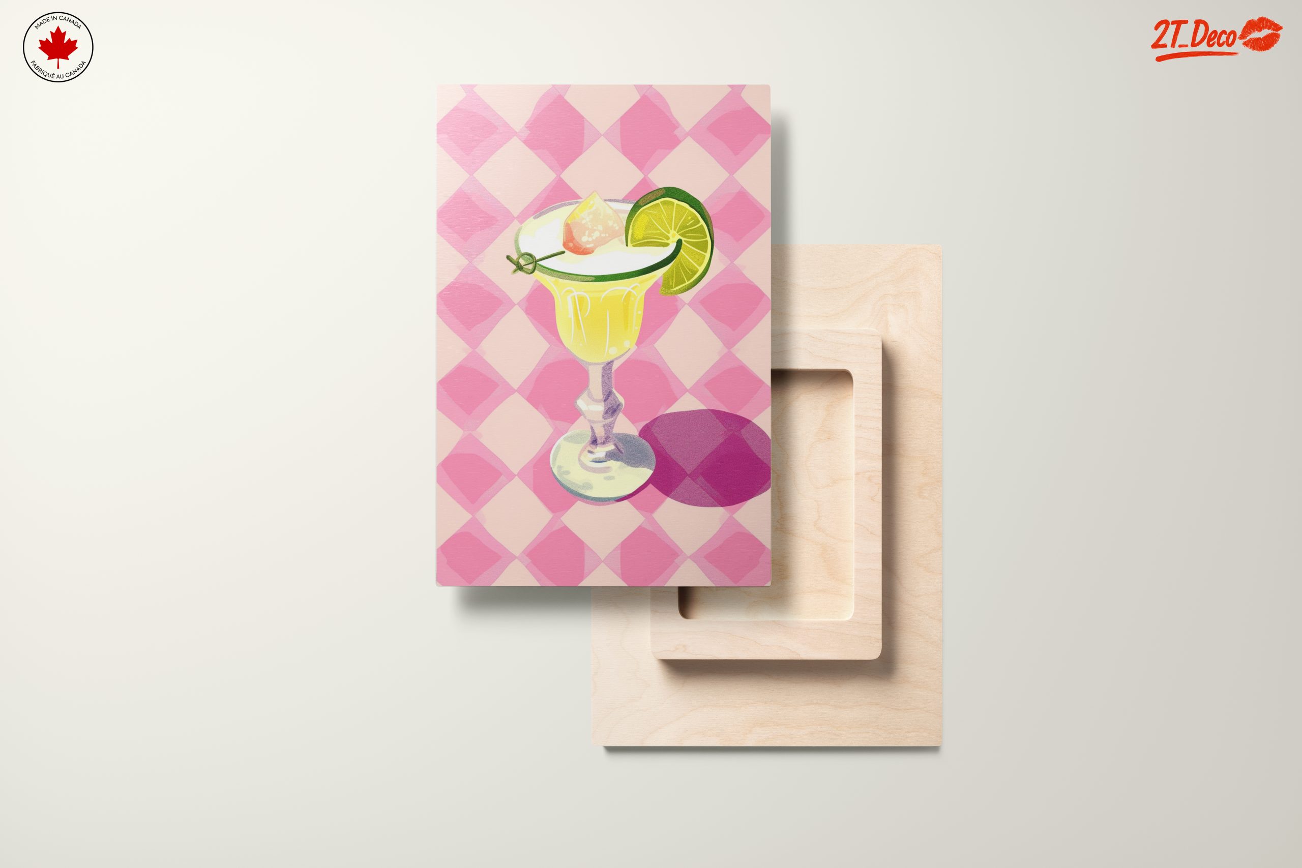 Colorful Abstract Cocktail Artwork - Image 11