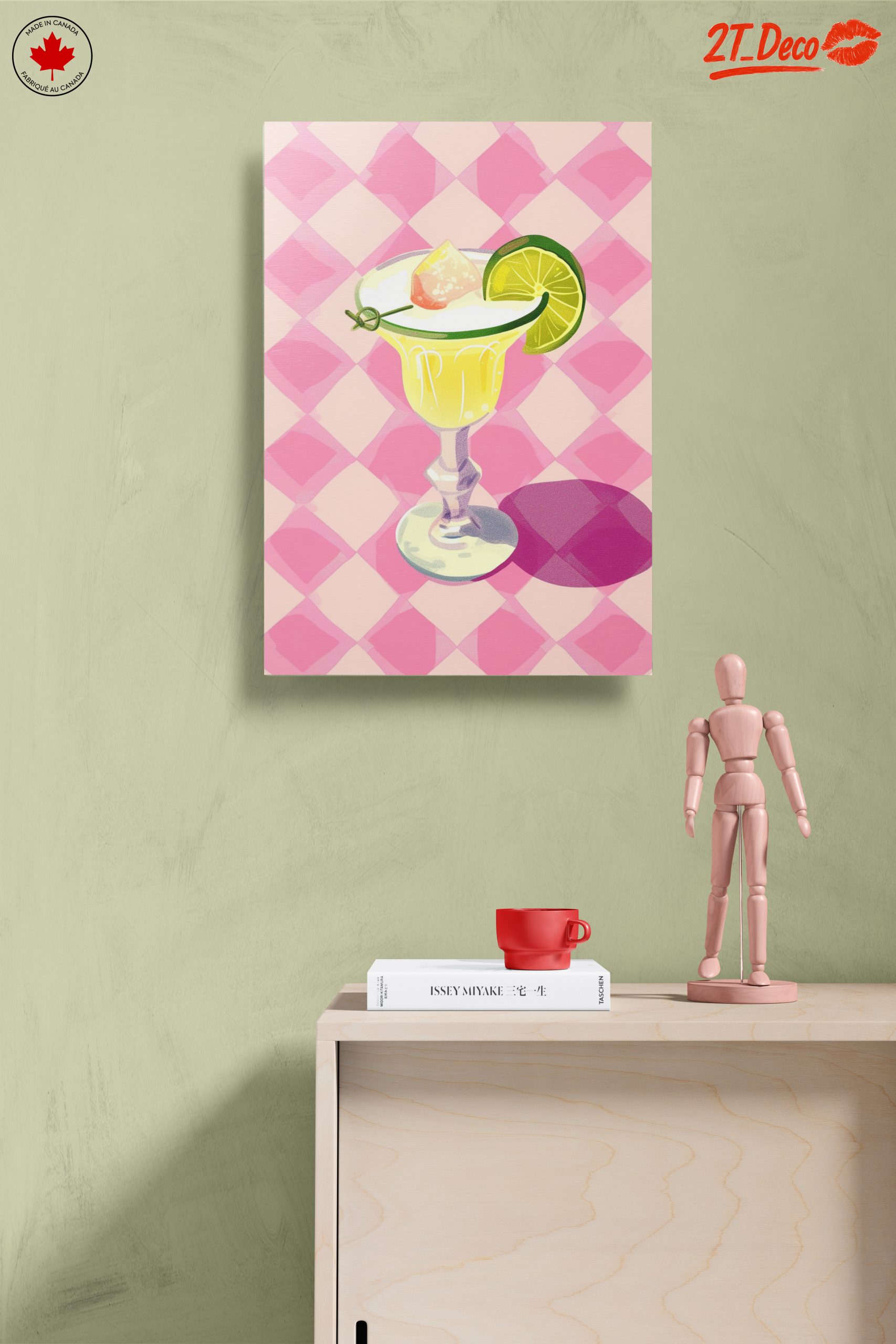Colorful Abstract Cocktail Artwork - Image 14