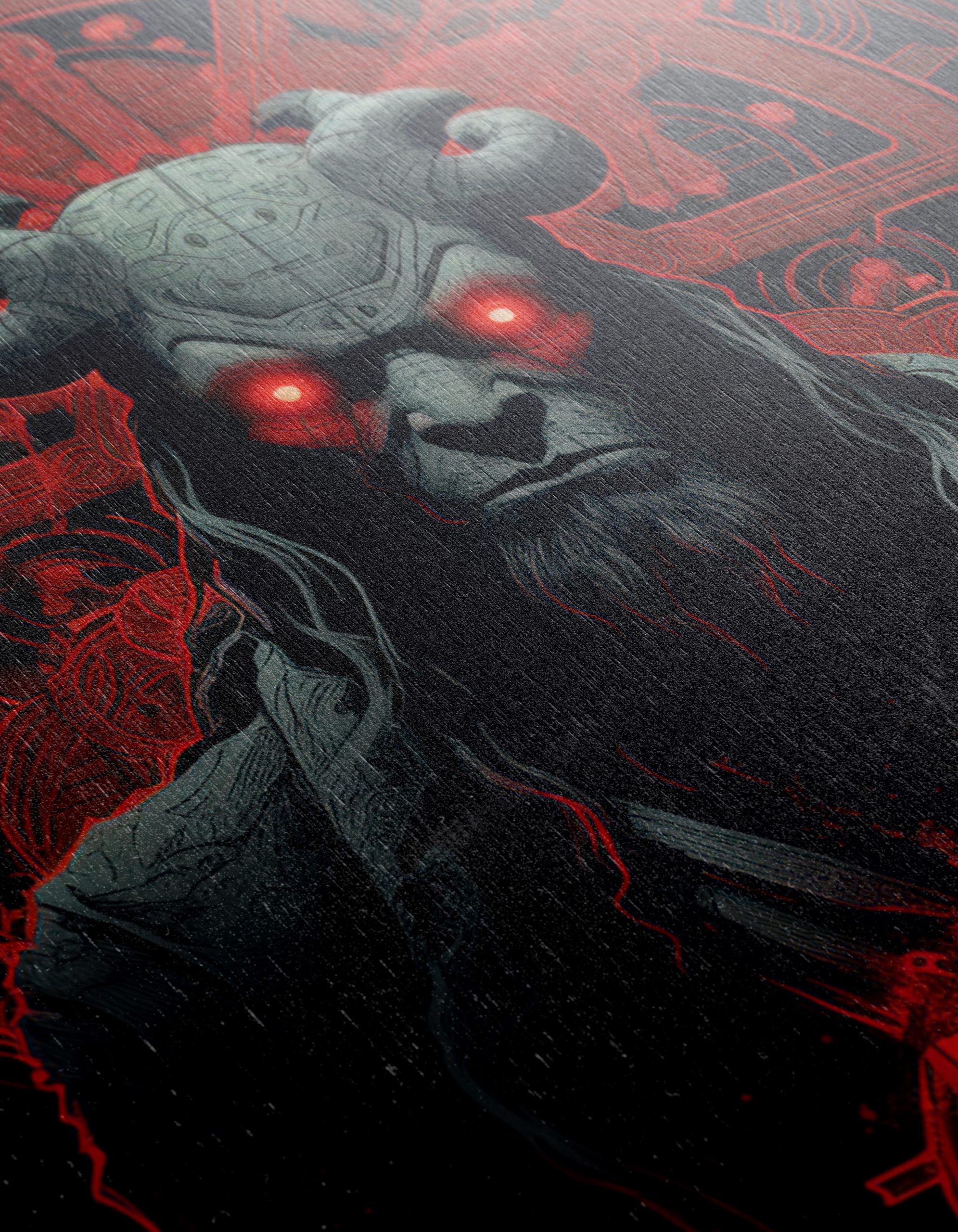 Dark Fantasy Character With Red Accents - Image 12