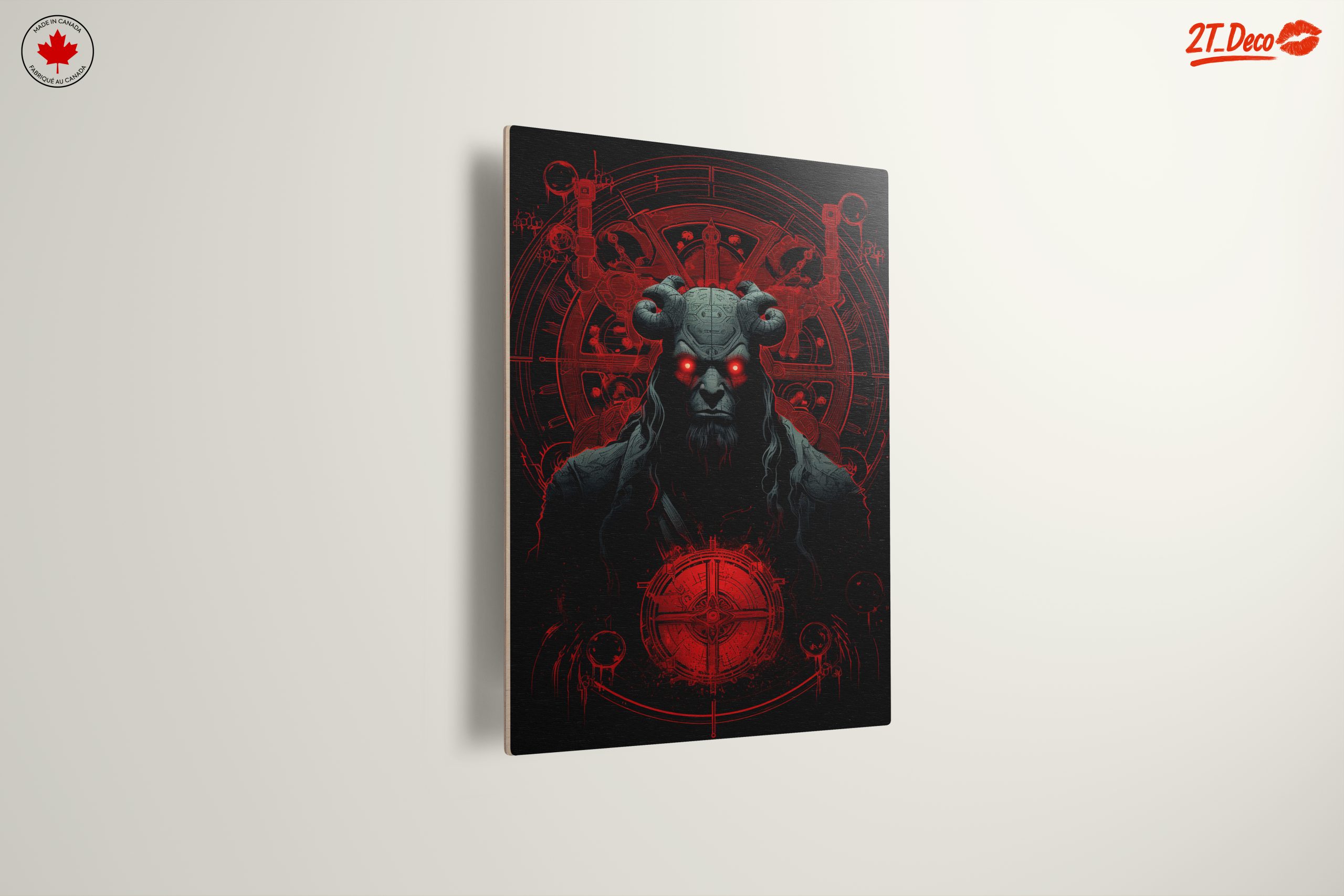 Dark Fantasy Character With Red Accents - Image 13