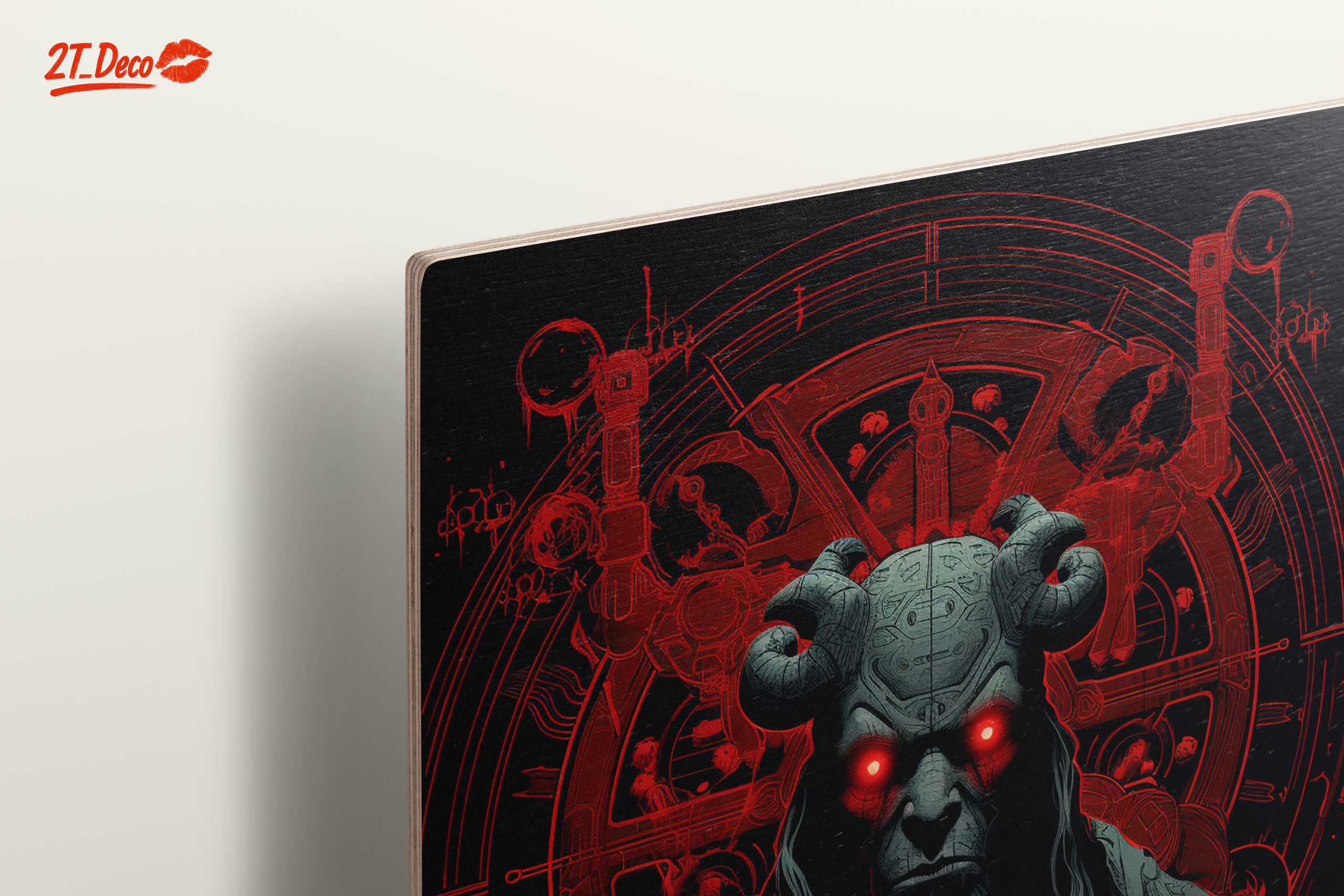 Dark Fantasy Character With Red Accents - Image 15