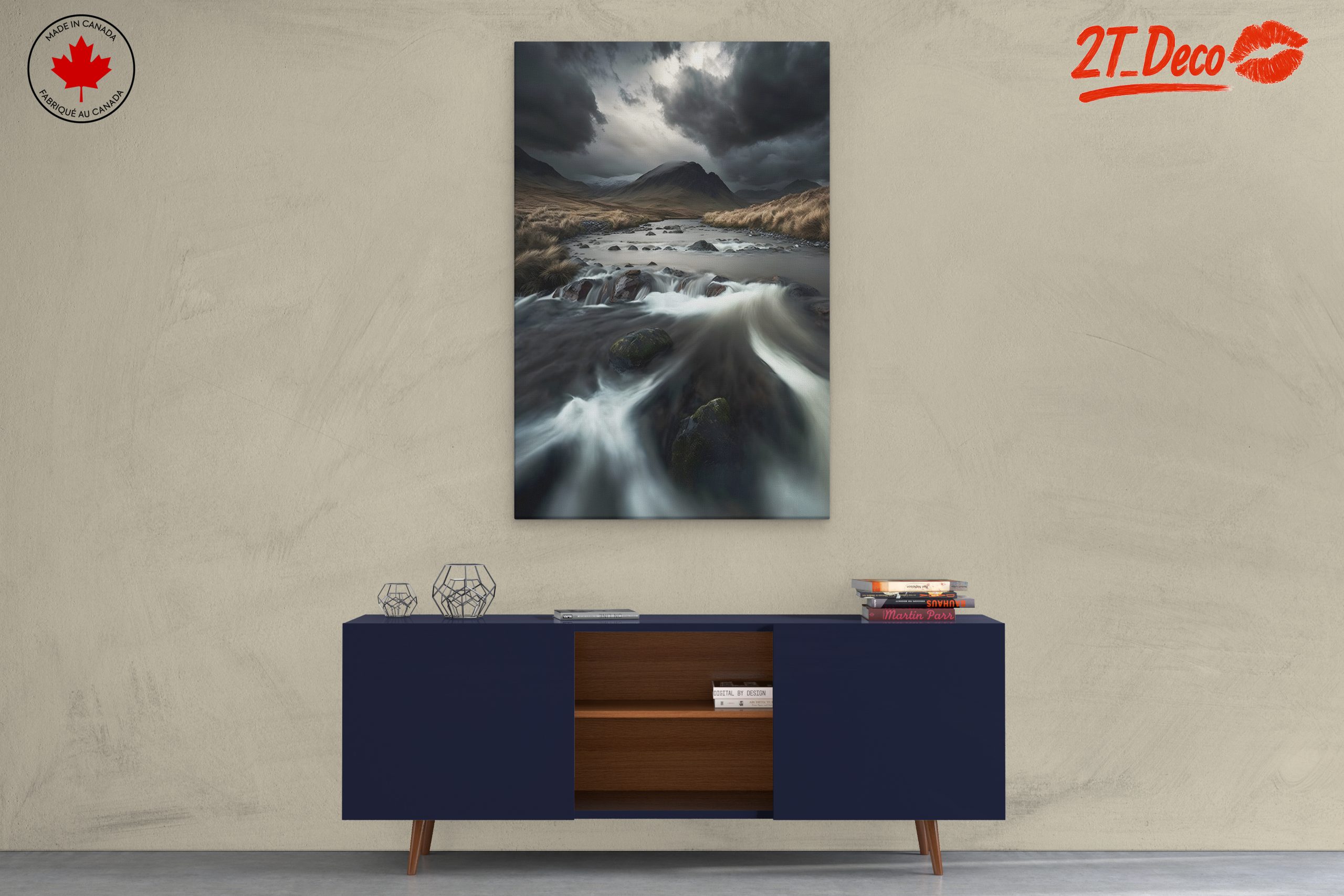 Dramatic Adventure Landscape with Flowing Water - Image 3