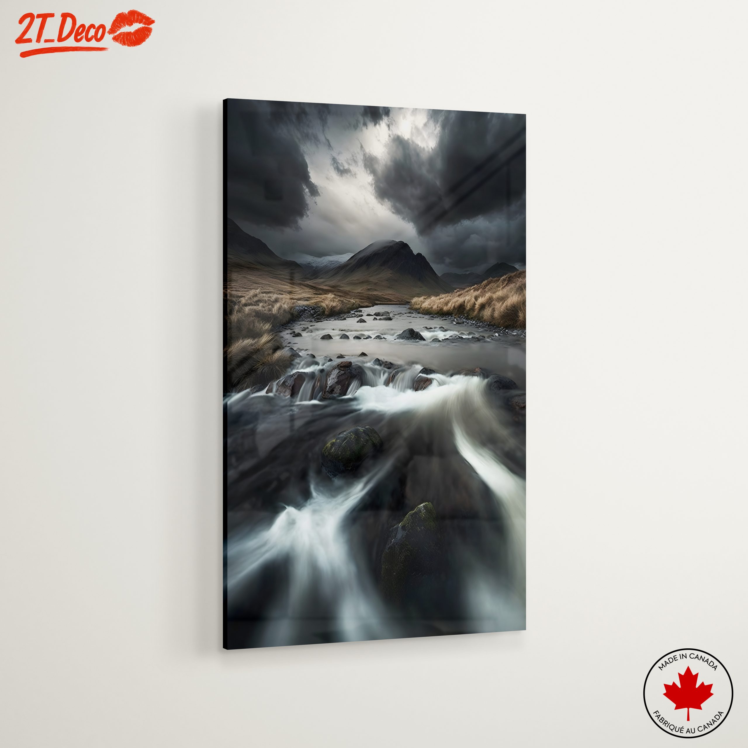 Dramatic Adventure Landscape with Flowing Water - Image 6