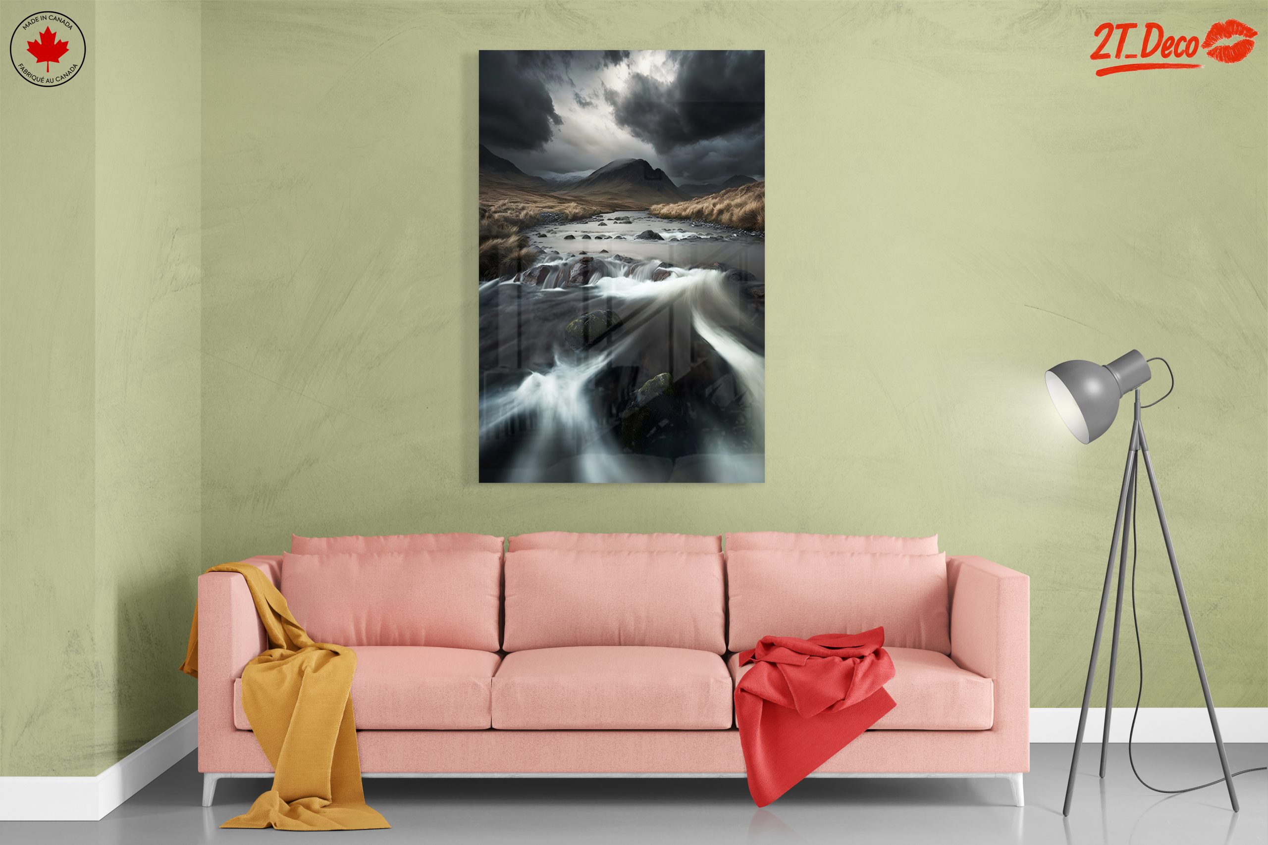 Dramatic Adventure Landscape with Flowing Water - Image 7