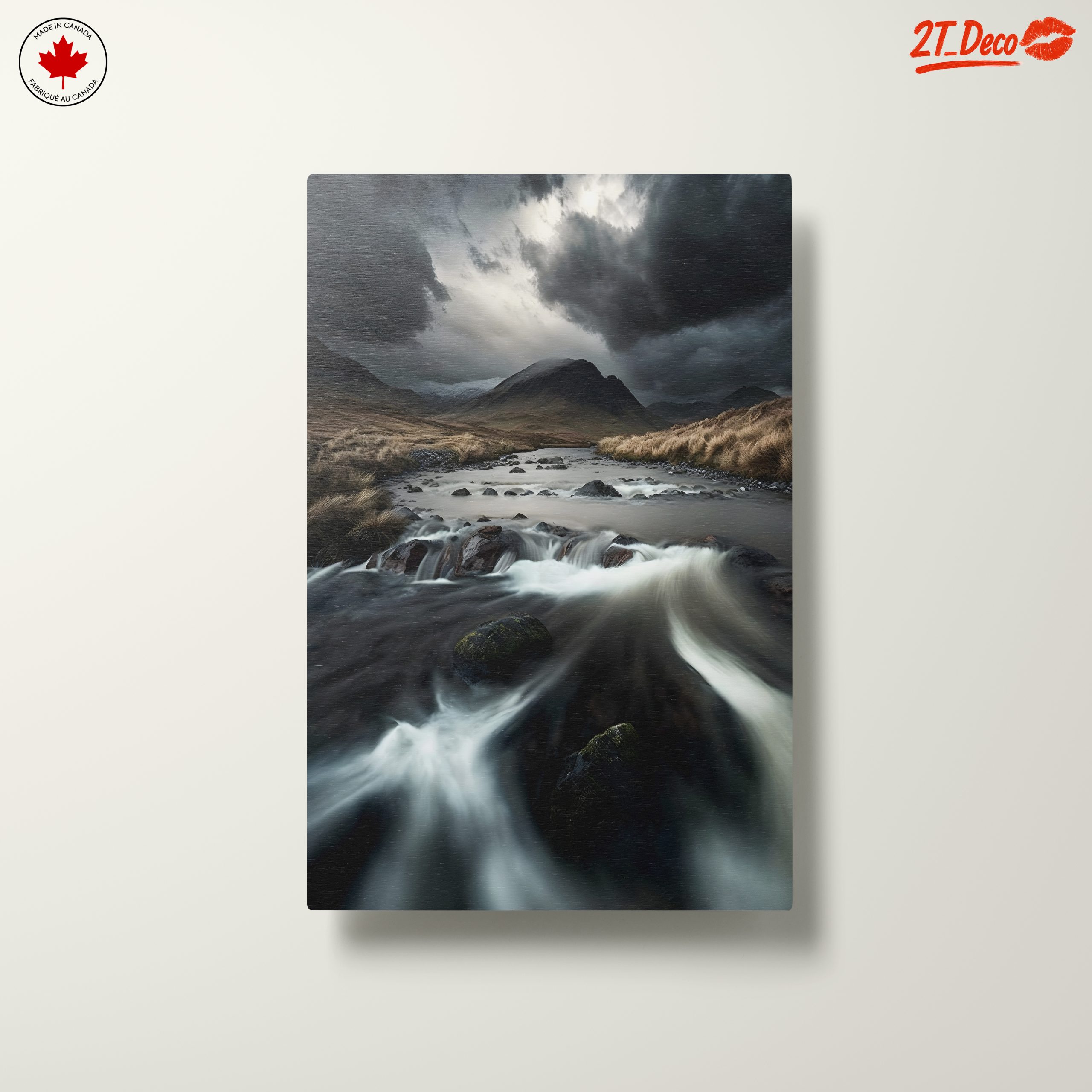 Dramatic Adventure Landscape with Flowing Water - Image 10