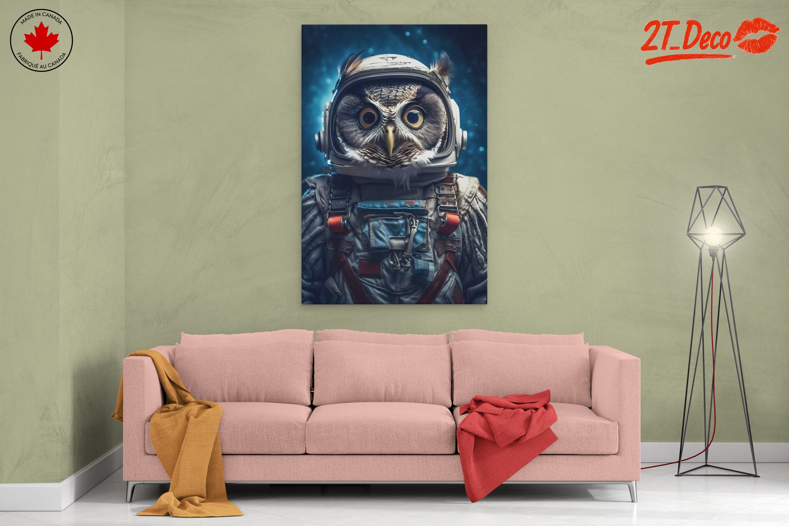 Owl Astronaut Adventure in Space - Image 2