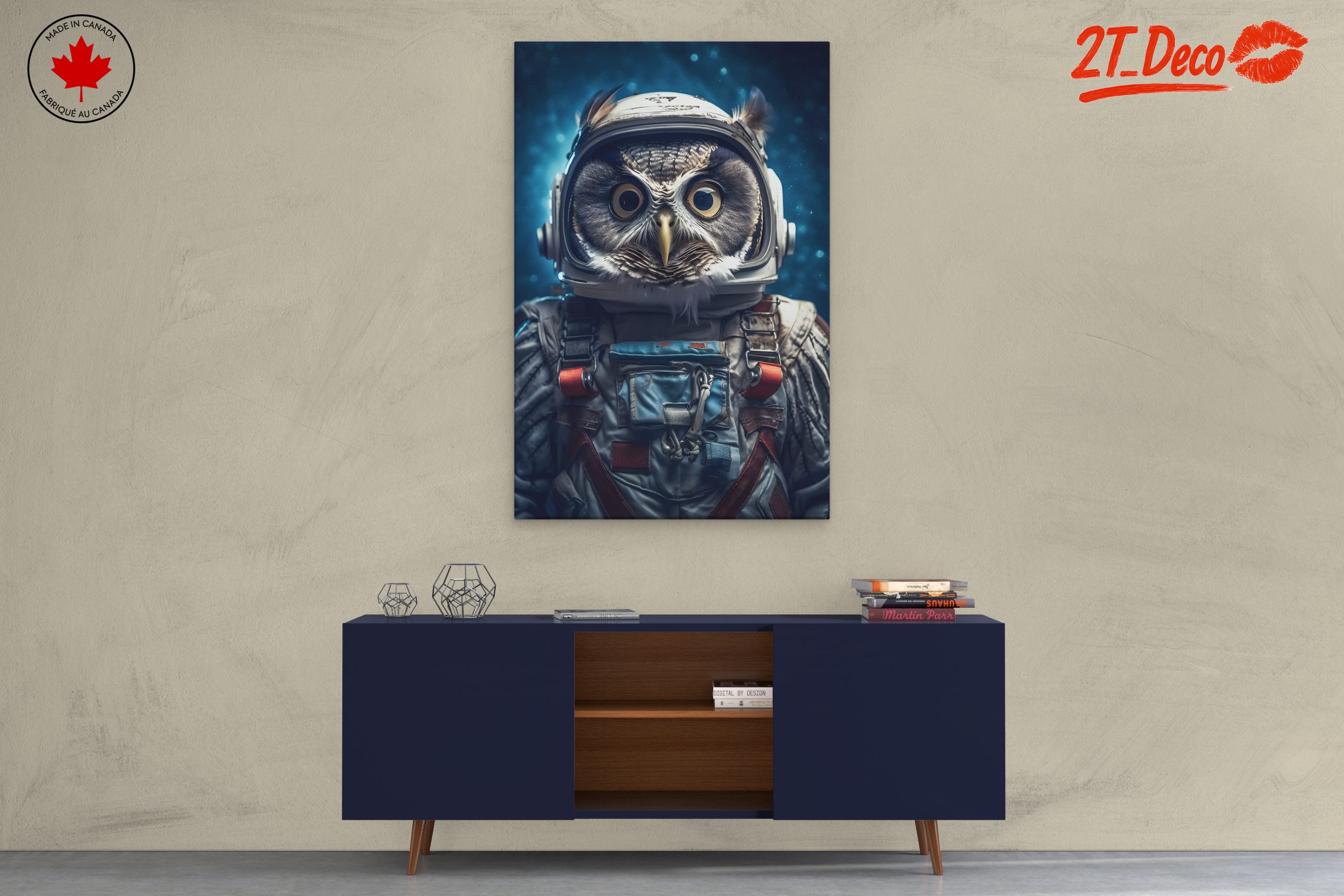 Owl Astronaut Adventure in Space - Image 3