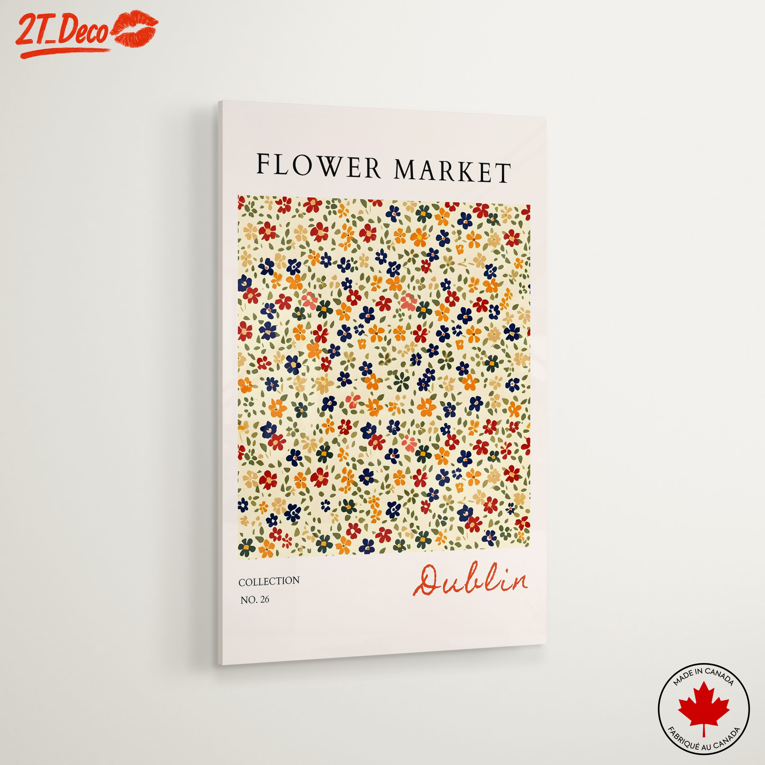 Charming Flower Market Art Print in Dublin - Image 6
