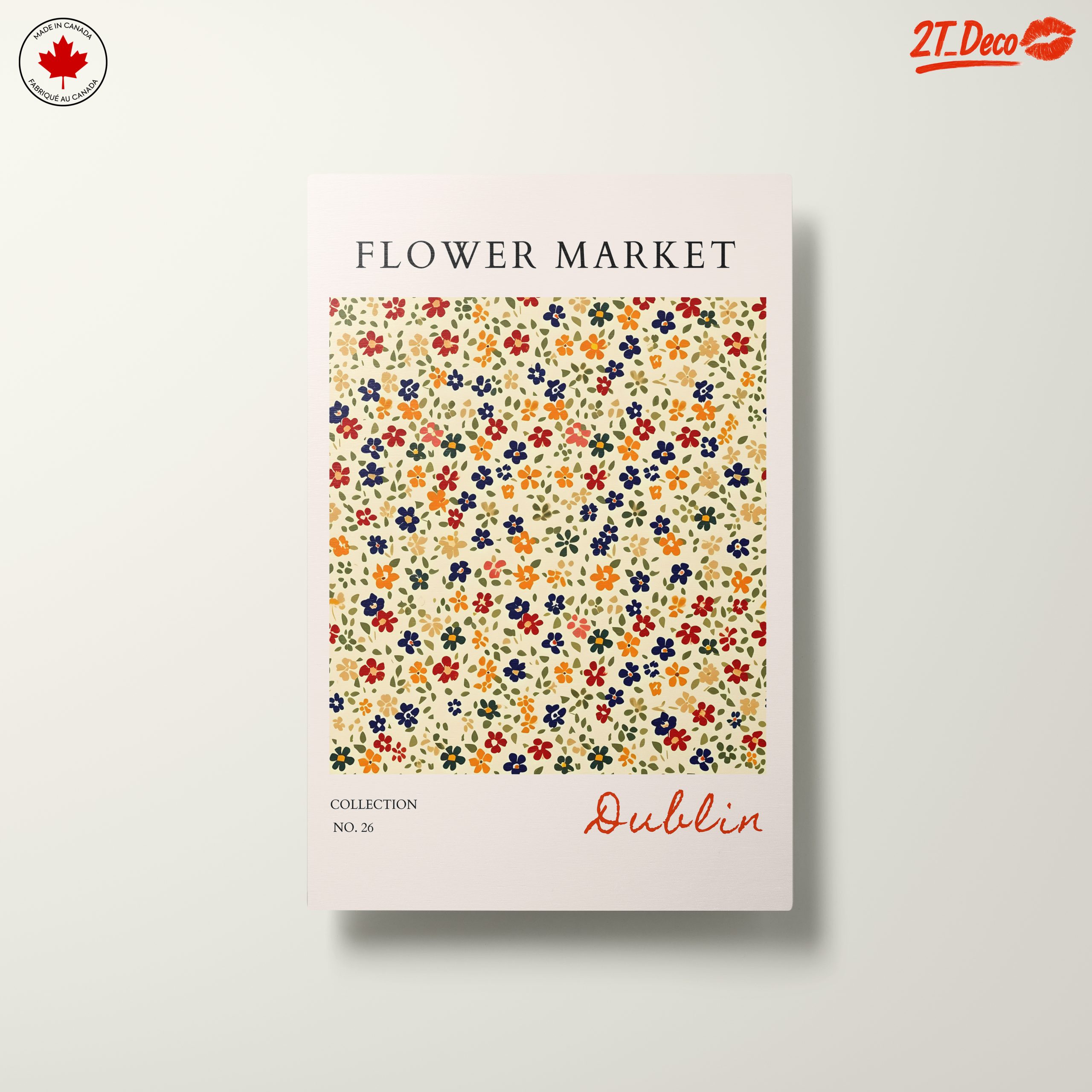 Charming Flower Market Art Print in Dublin - Image 10
