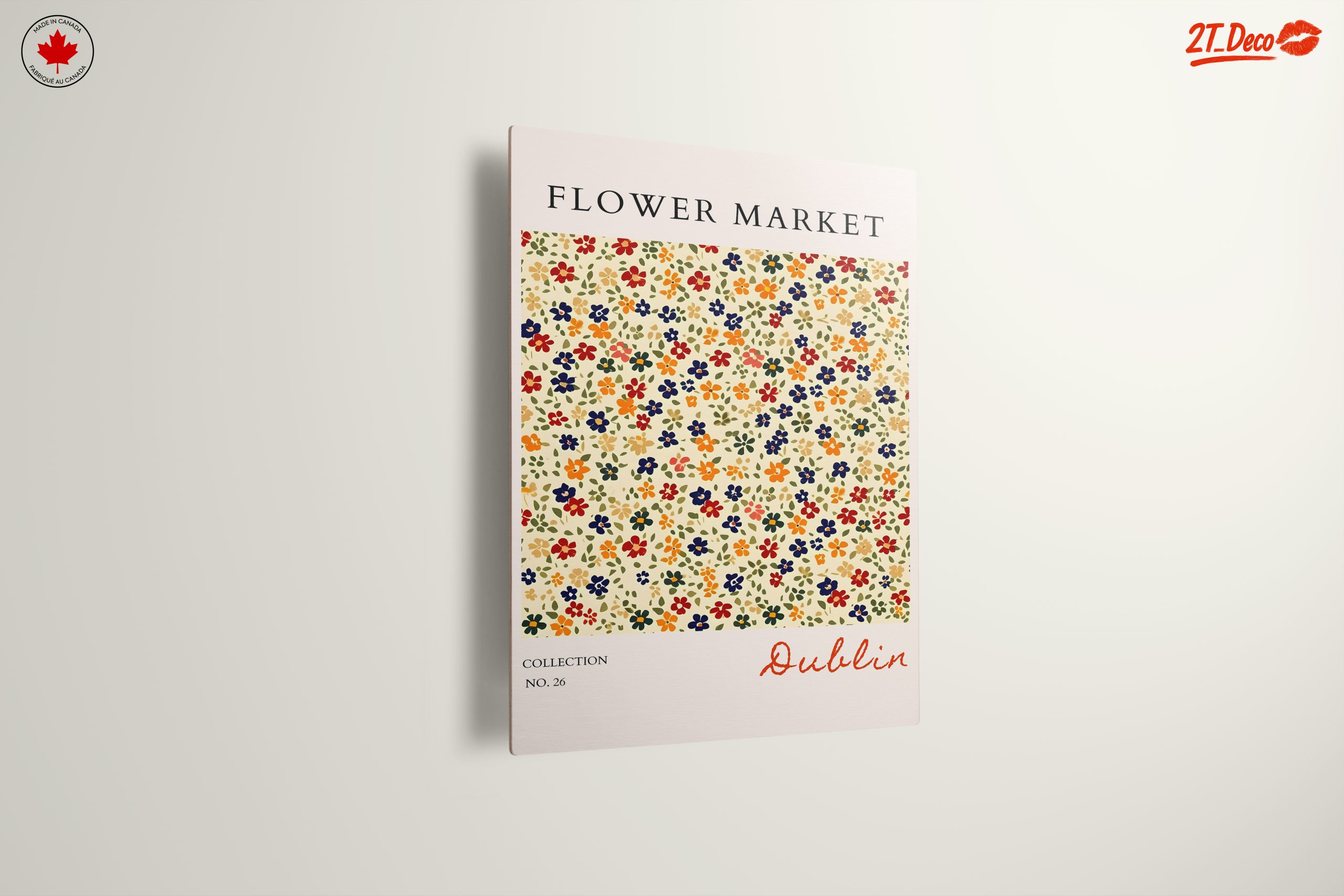 Charming Flower Market Art Print in Dublin - Image 13