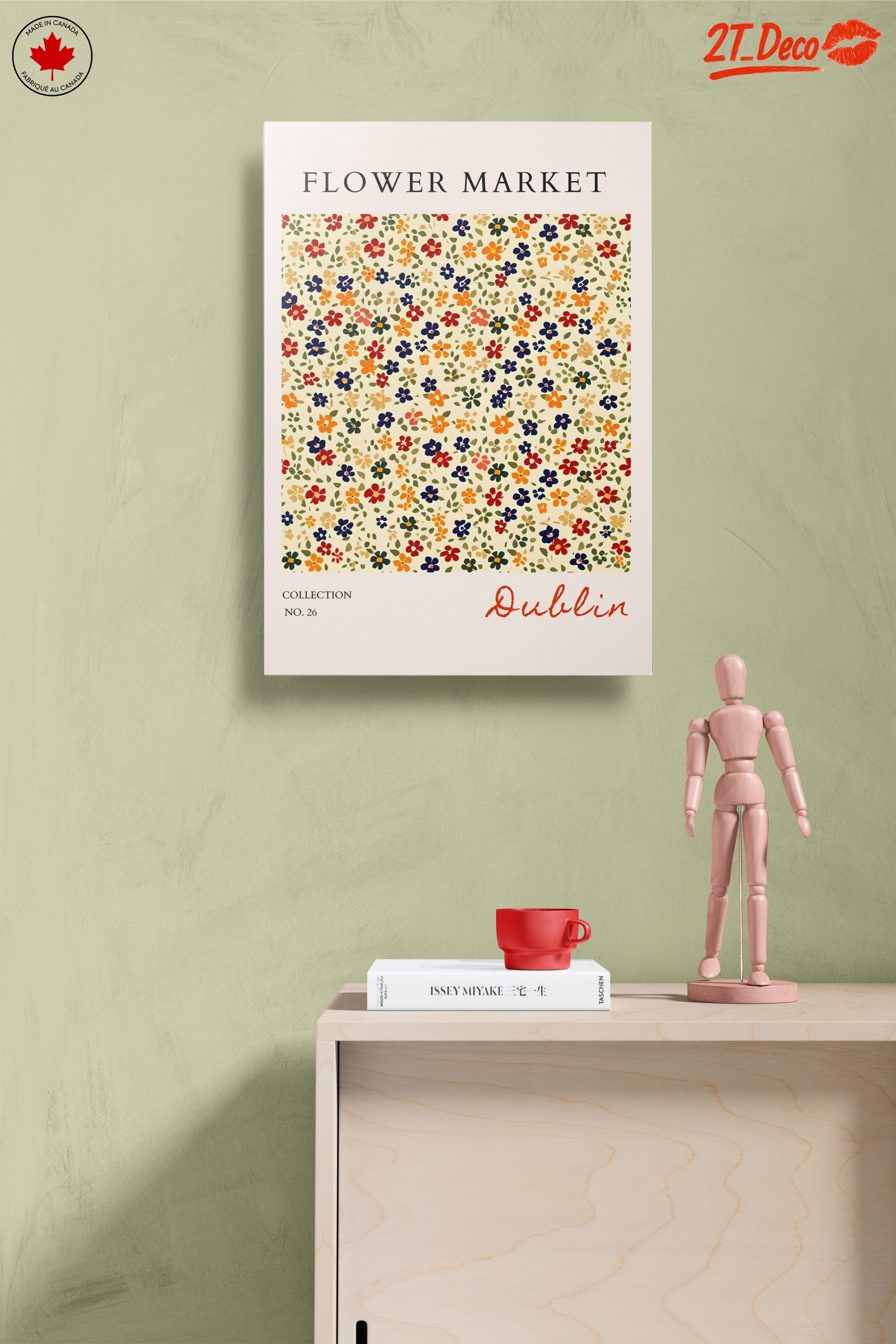 Charming Flower Market Art Print in Dublin - Image 14