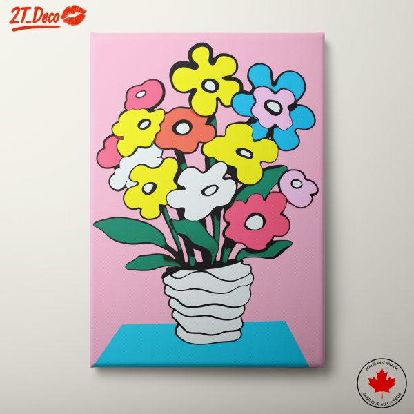 Vibrant Floral Bouquet Artwork