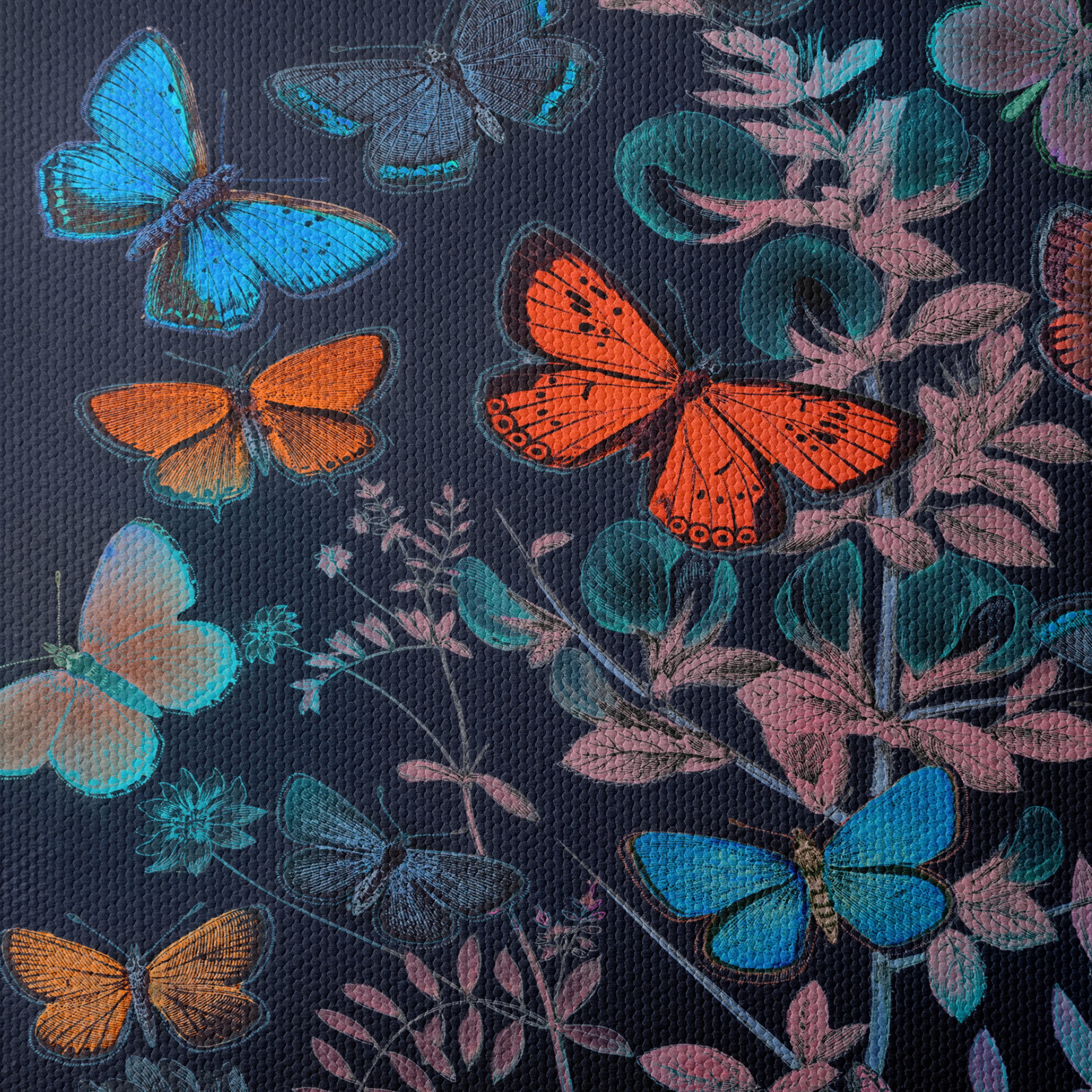 Colorful Botanical Butterfly Artwork - Image 4