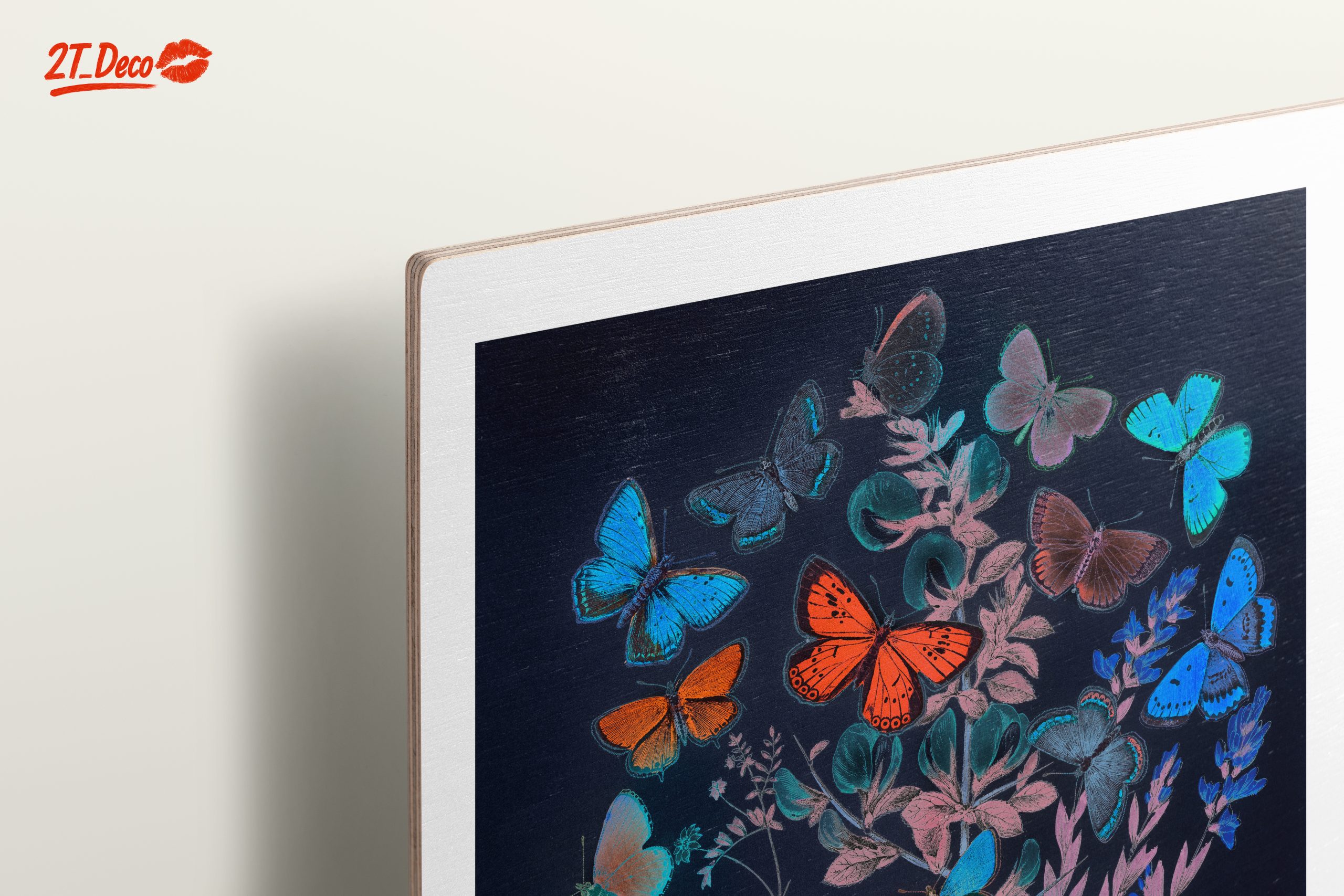 Colorful Botanical Butterfly Artwork - Image 15