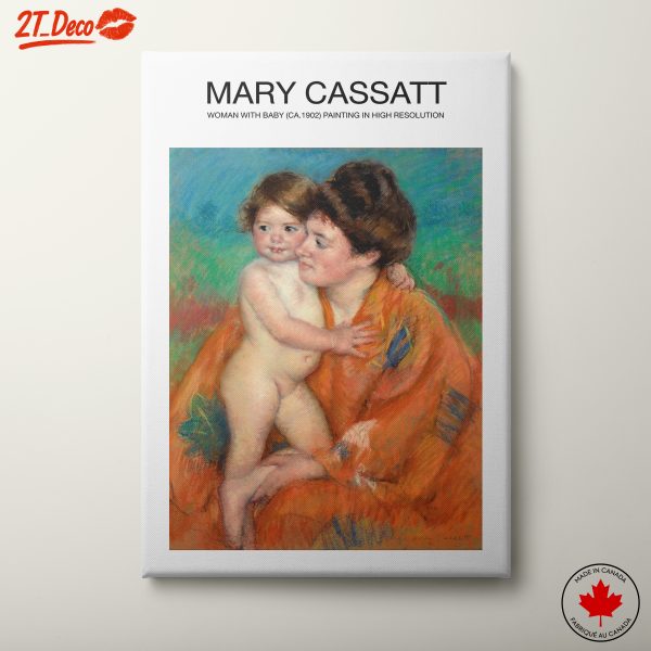 Mother and Child Artistic Portrait by Mary Cassatt