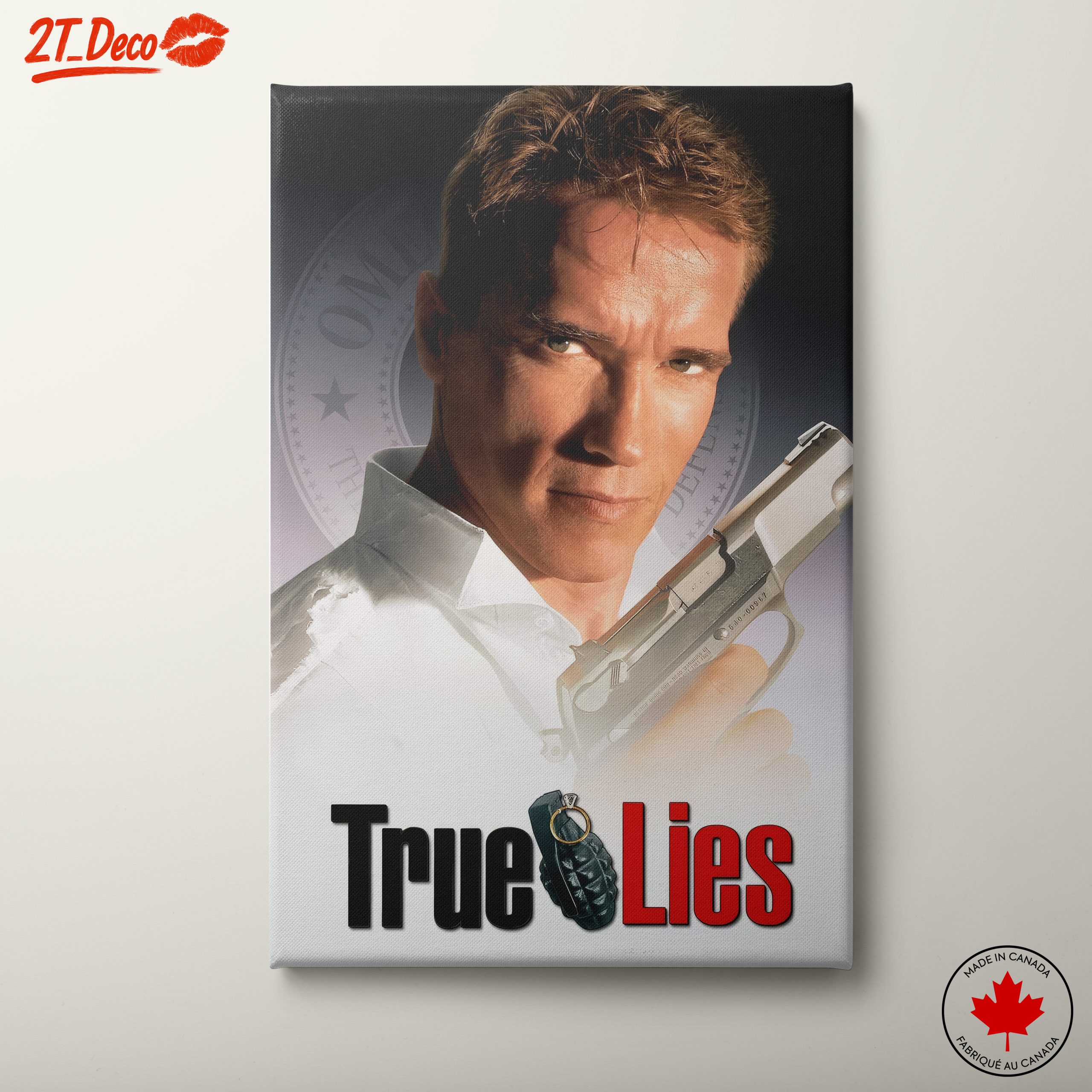 True Lies Movie Character Artwork