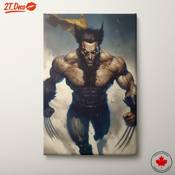 Fierce Dynamic Hero Illustration