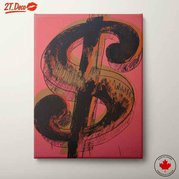 Bold Dollar Sign Pop Art Print