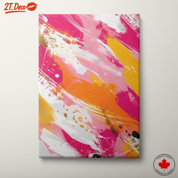 Vibrant Abstract Colorful Art Design